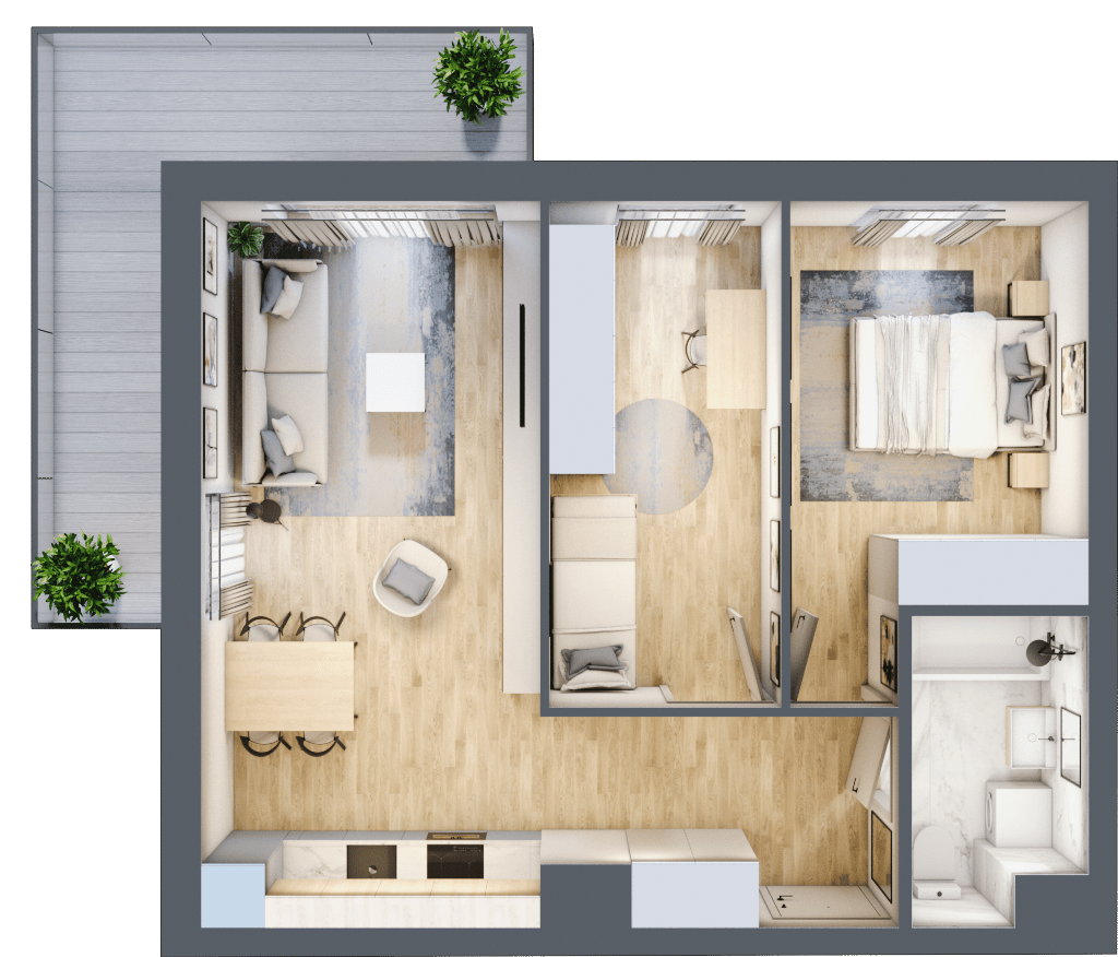 Apartamenty Nova Dworcowa - lokal 42
