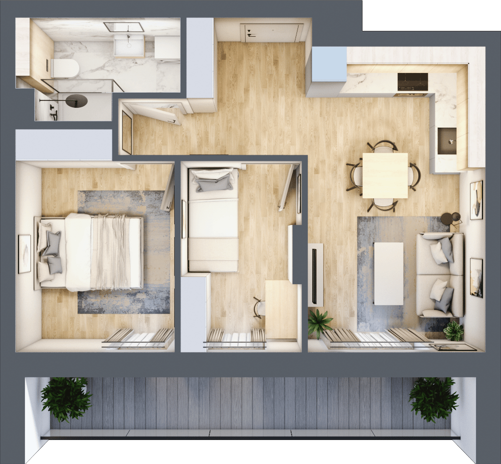 Apartamenty Nove Diamentowe - lokal 159