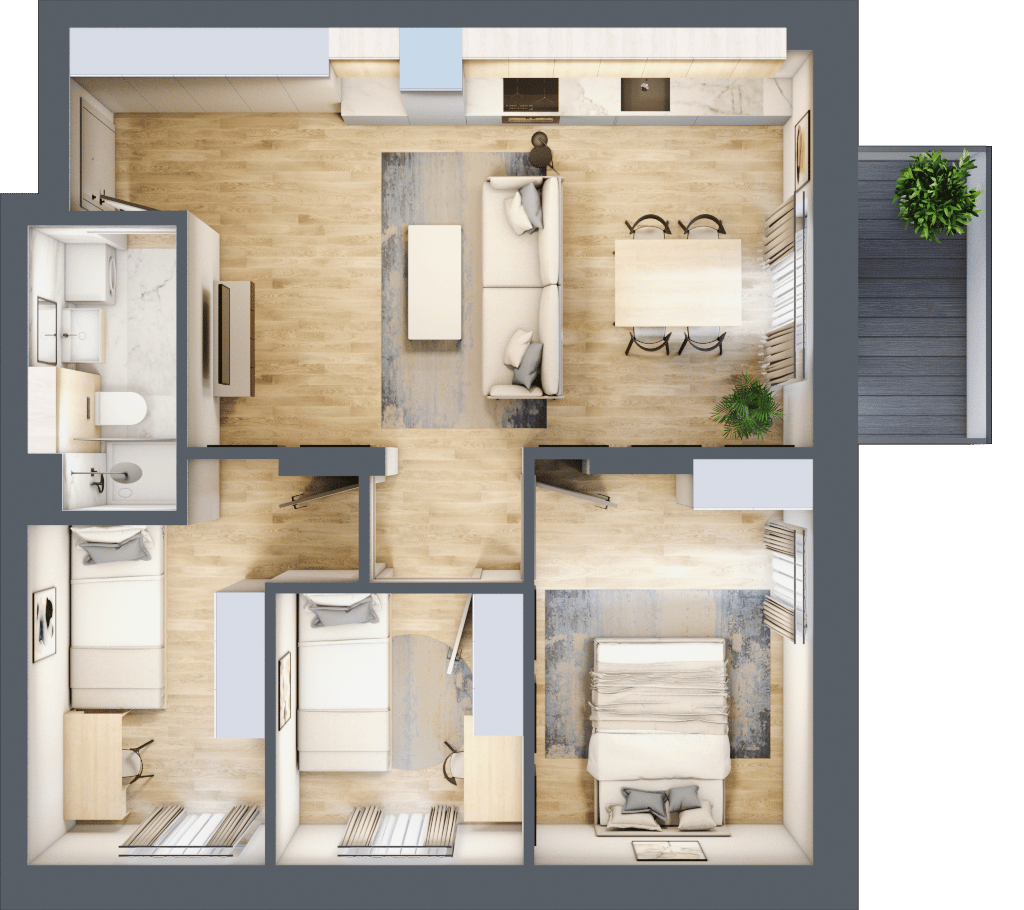 Apartamenty Nove Diamentowe - lokal 19
