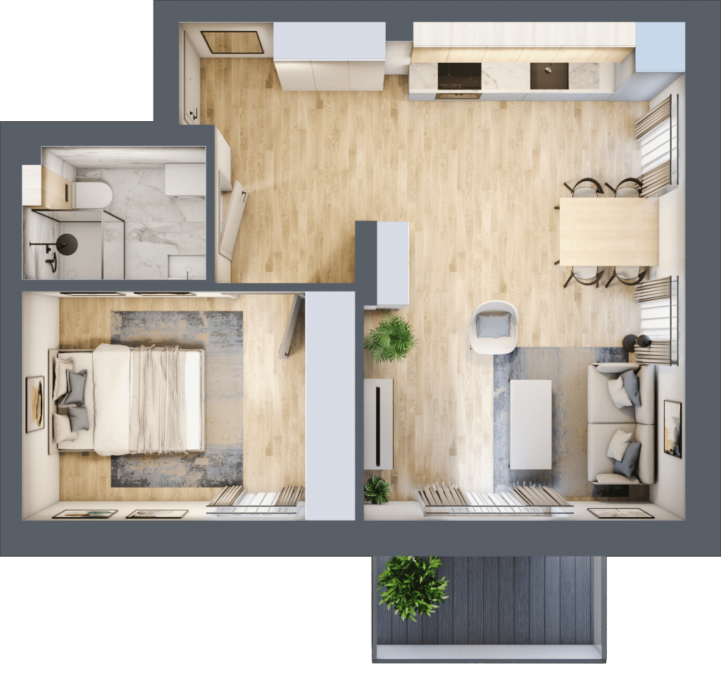 Apartamenty Nove Diamentowe - lokal 20