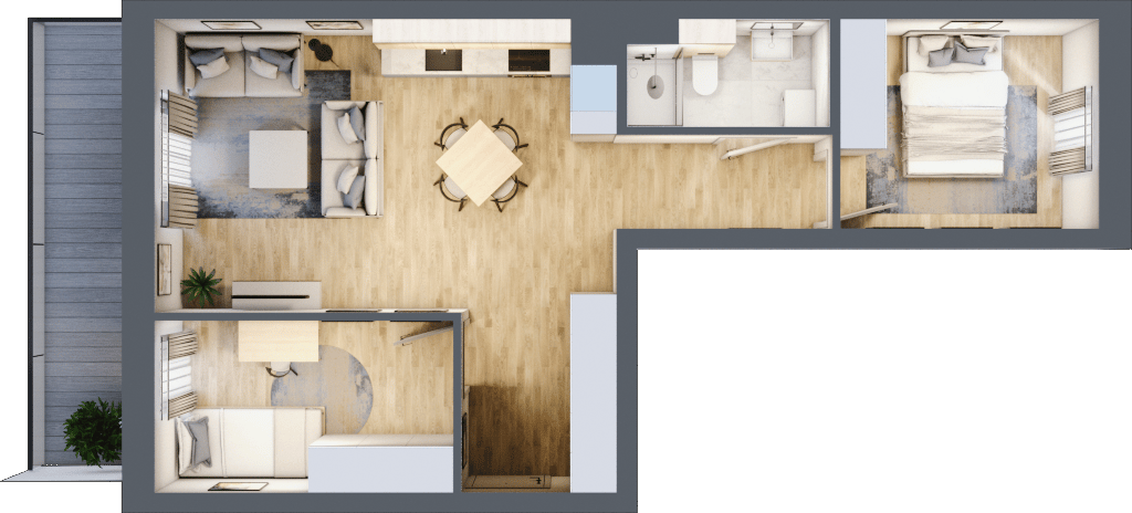 Apartamenty Nove Diamentowe - lokal 61
