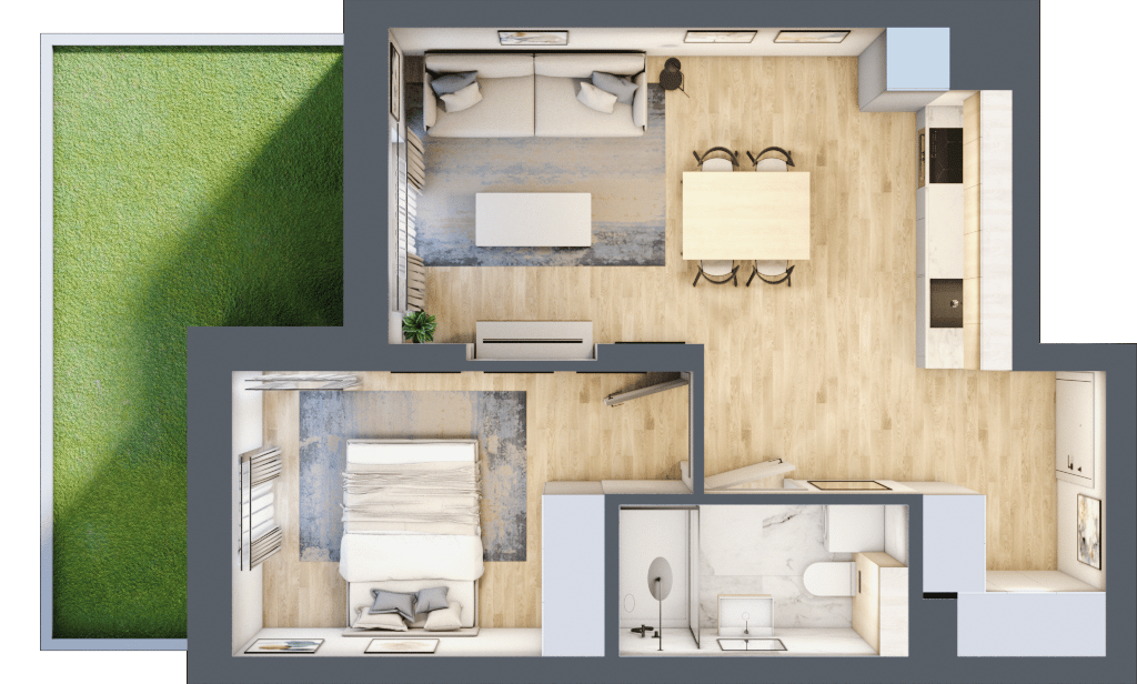 Apartamenty Nove Diamentowe - lokal 103