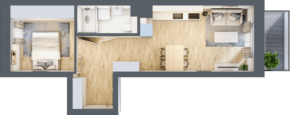 Apartamenty Nove Diamentowe - lokal 13