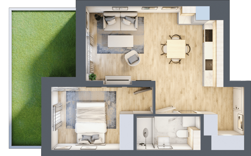 Apartamenty Nove Diamentowe - lokal 118
