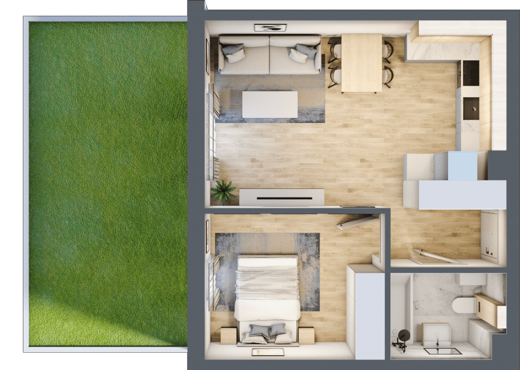 Skandinavia – inwestycja JHM Development - lokal A.0.7, budynek A