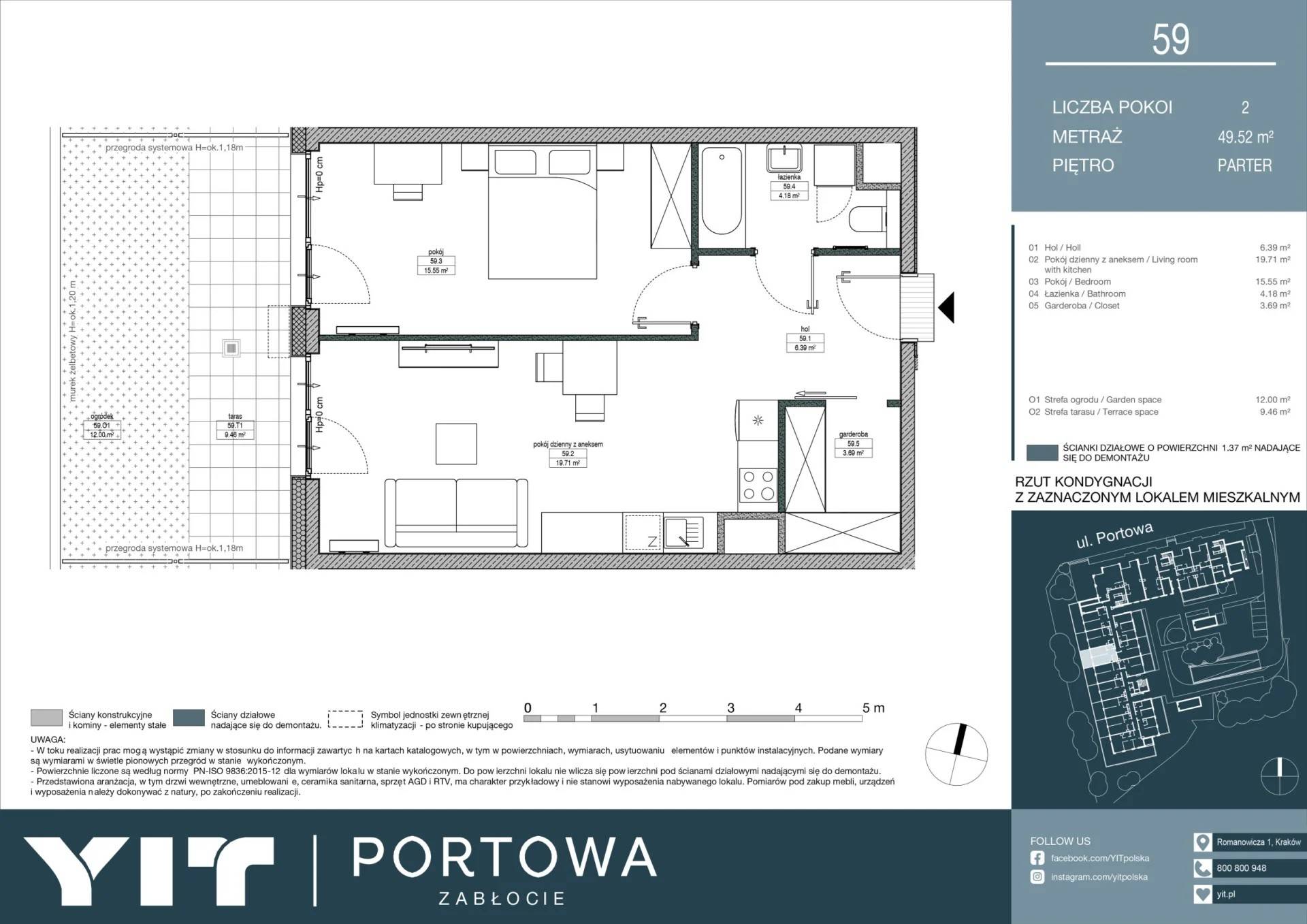Portowa Zabłocie – inwestycja YIT - lokal 59, budynek 1-Z7MR4V