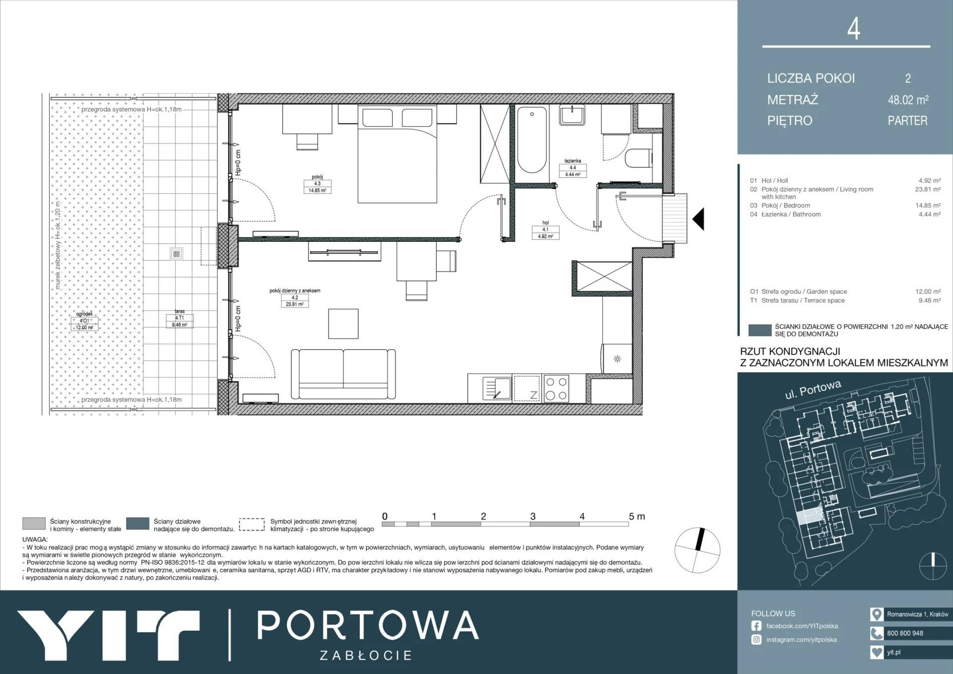 Portowa Zabłocie – inwestycja YIT - lokal 4, budynek 1-Z7MR4V