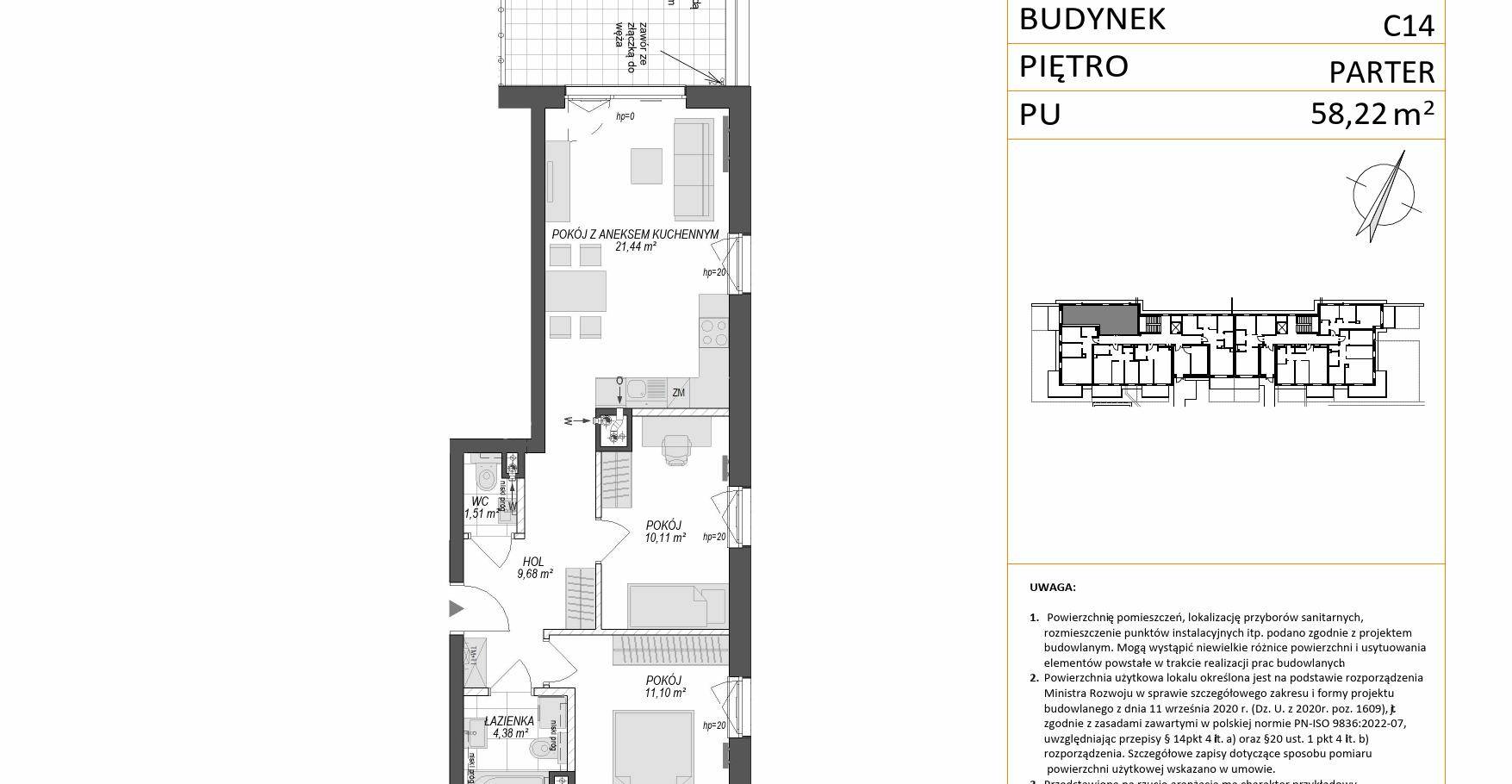 KONSTELACJA – inwestycja Euro Styl - lokal C14 4, budynek C14
