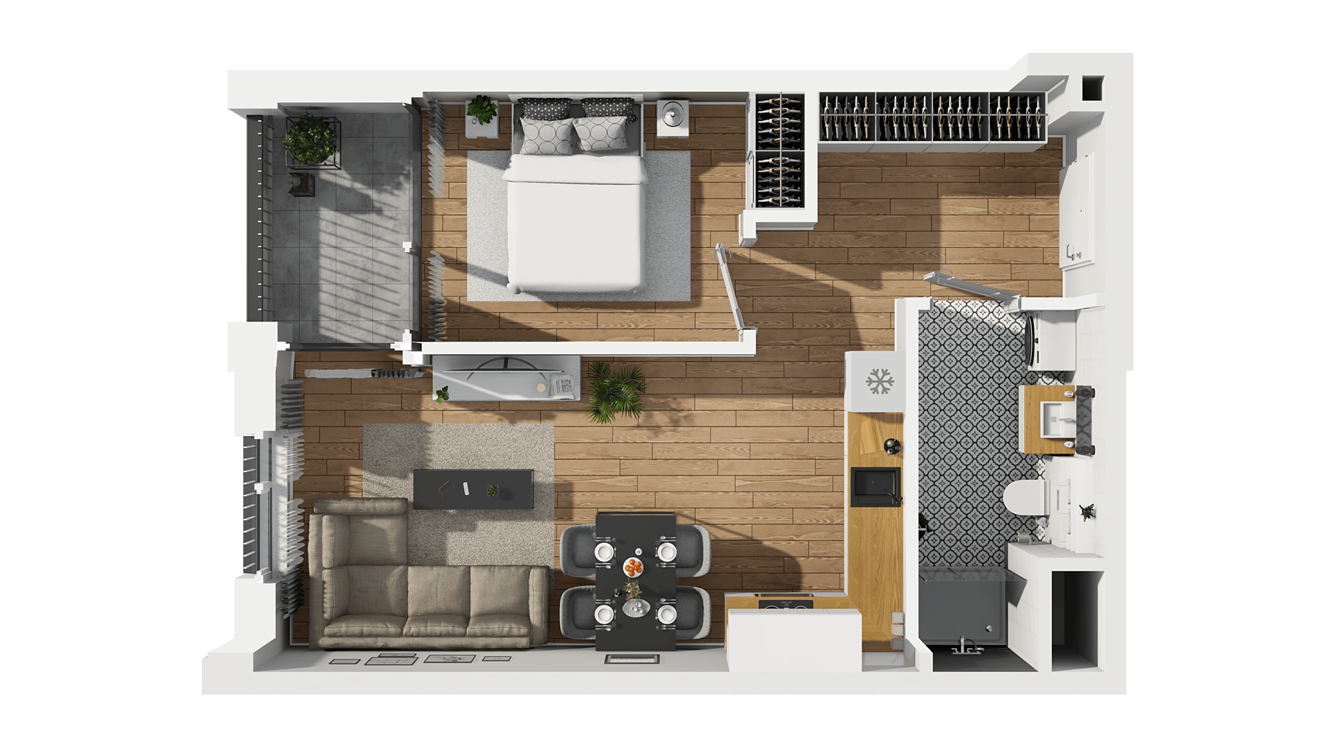 DOKI – inwestycja Euro Styl - lokal G 116, budynek G