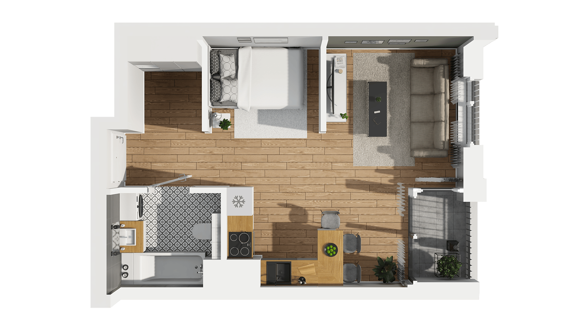 DOKI – inwestycja Euro Styl - lokal G 190, budynek G
