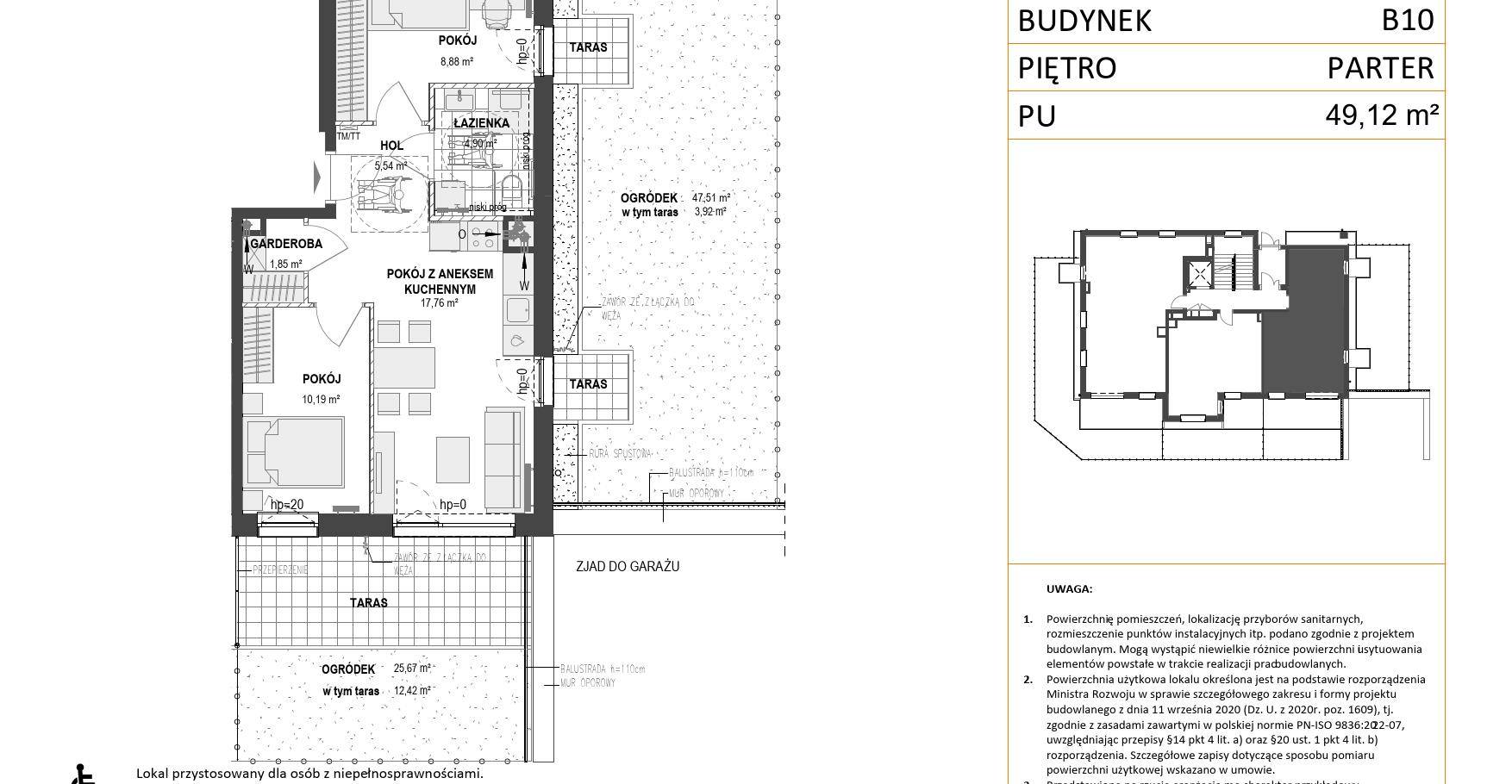 WZGÓRZE MARKOWCA – inwestycja Euro Styl - lokal B10 1, budynek B10