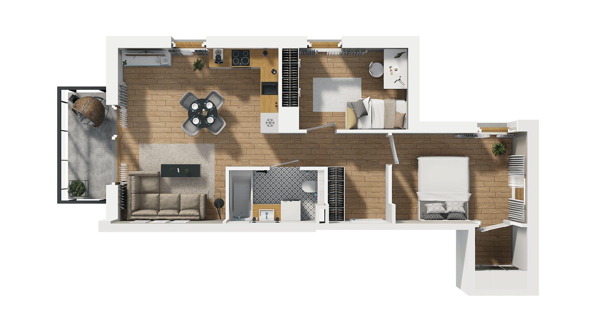 GDAŃSKIE ZACISZE – inwestycja Euro Styl - lokal C1 3, budynek C1