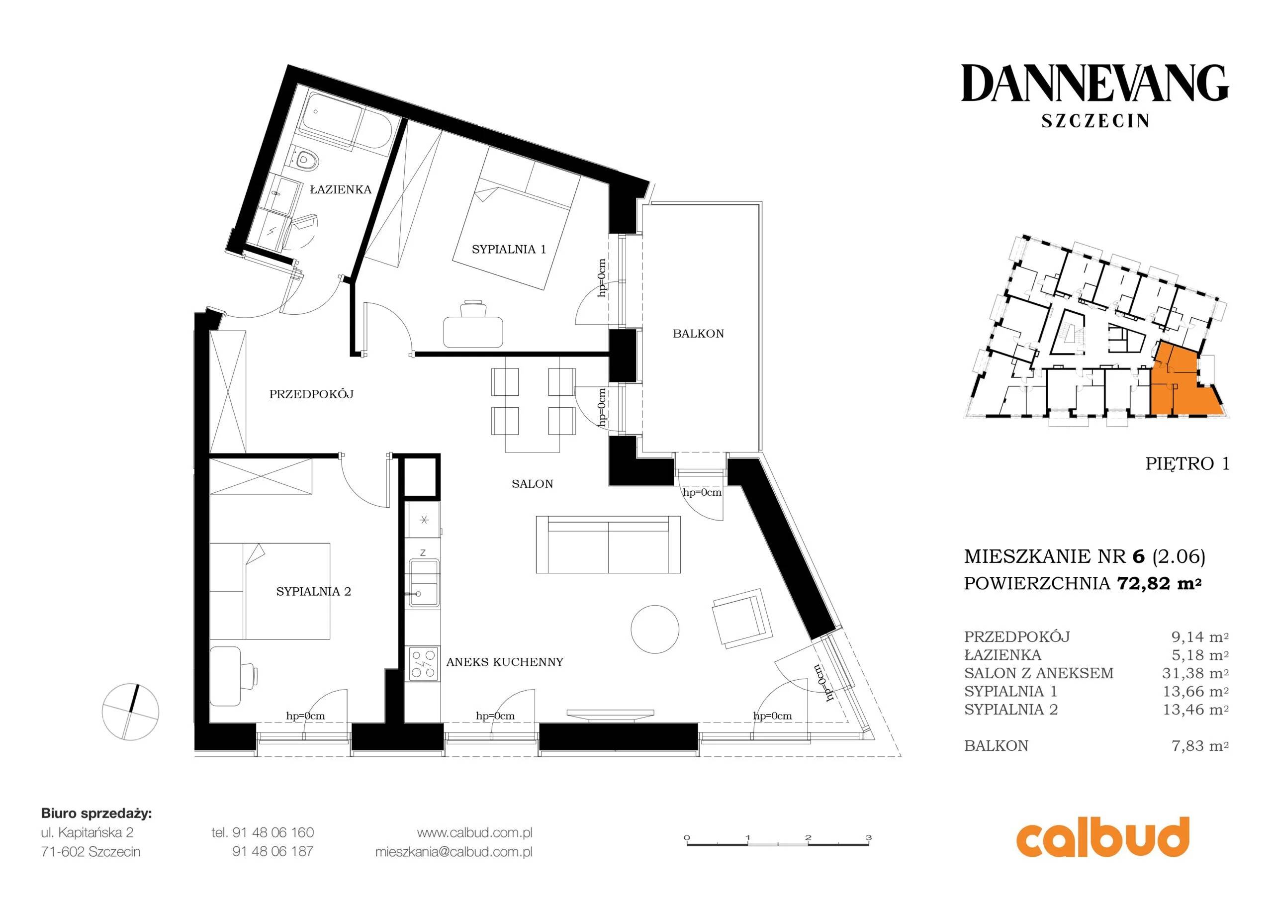 Dannevang – inwestycja Calbud - lokal 6