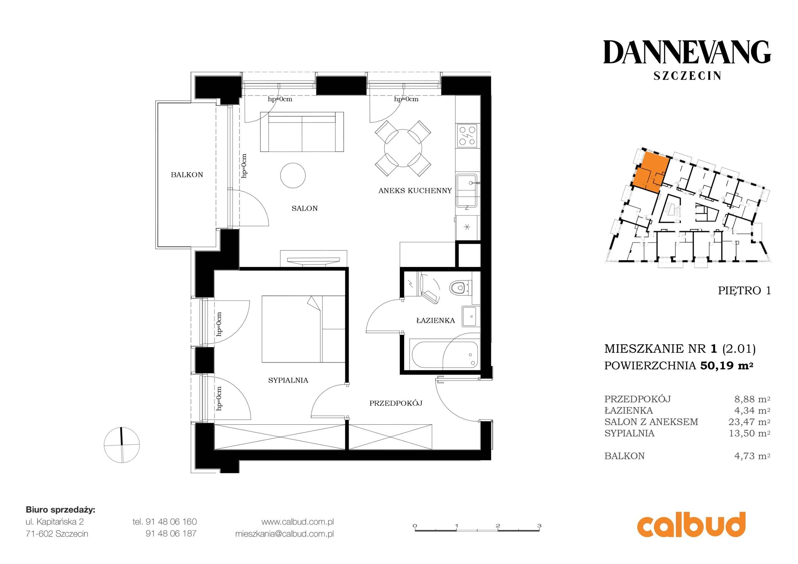 Dannevang – inwestycja Calbud - lokal 1