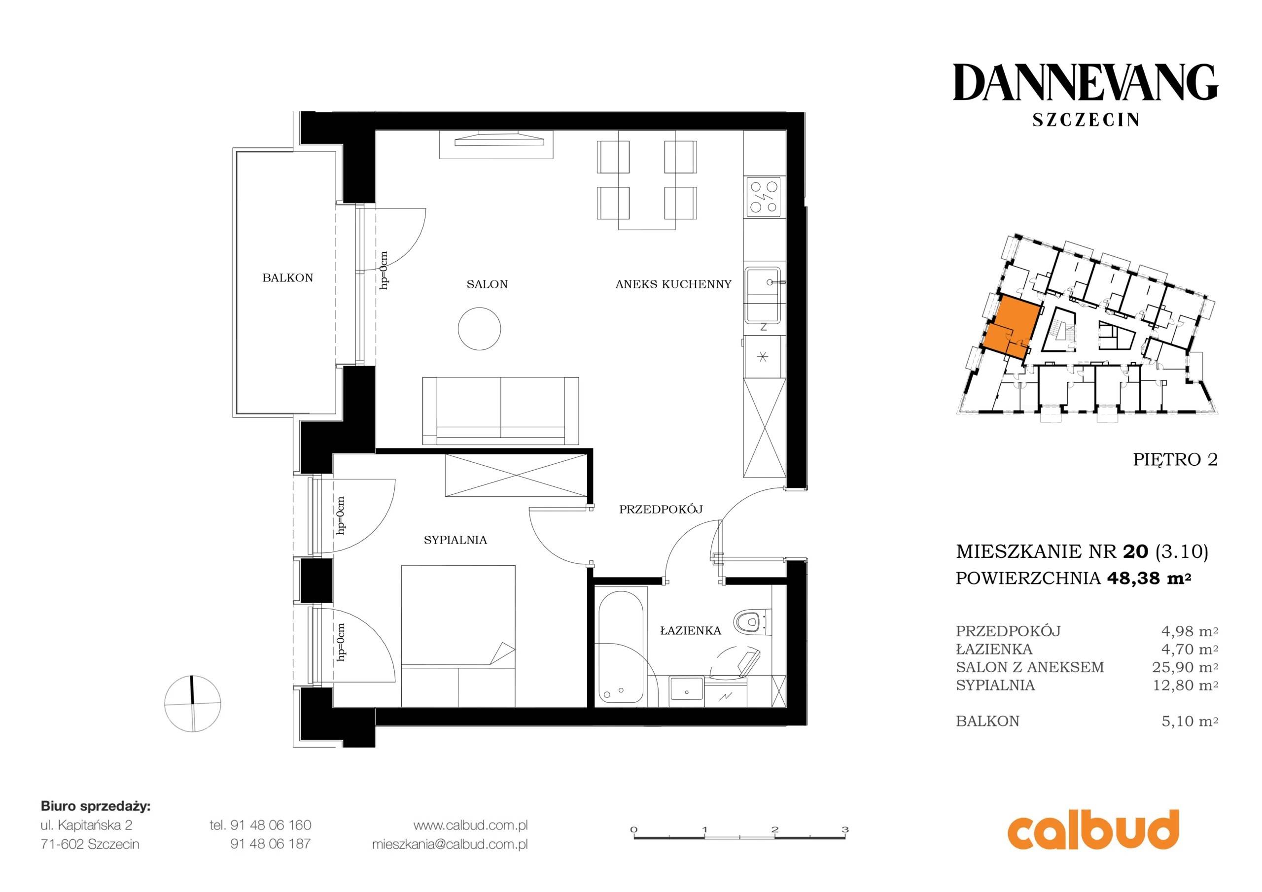 Dannevang – inwestycja Calbud - lokal 20
