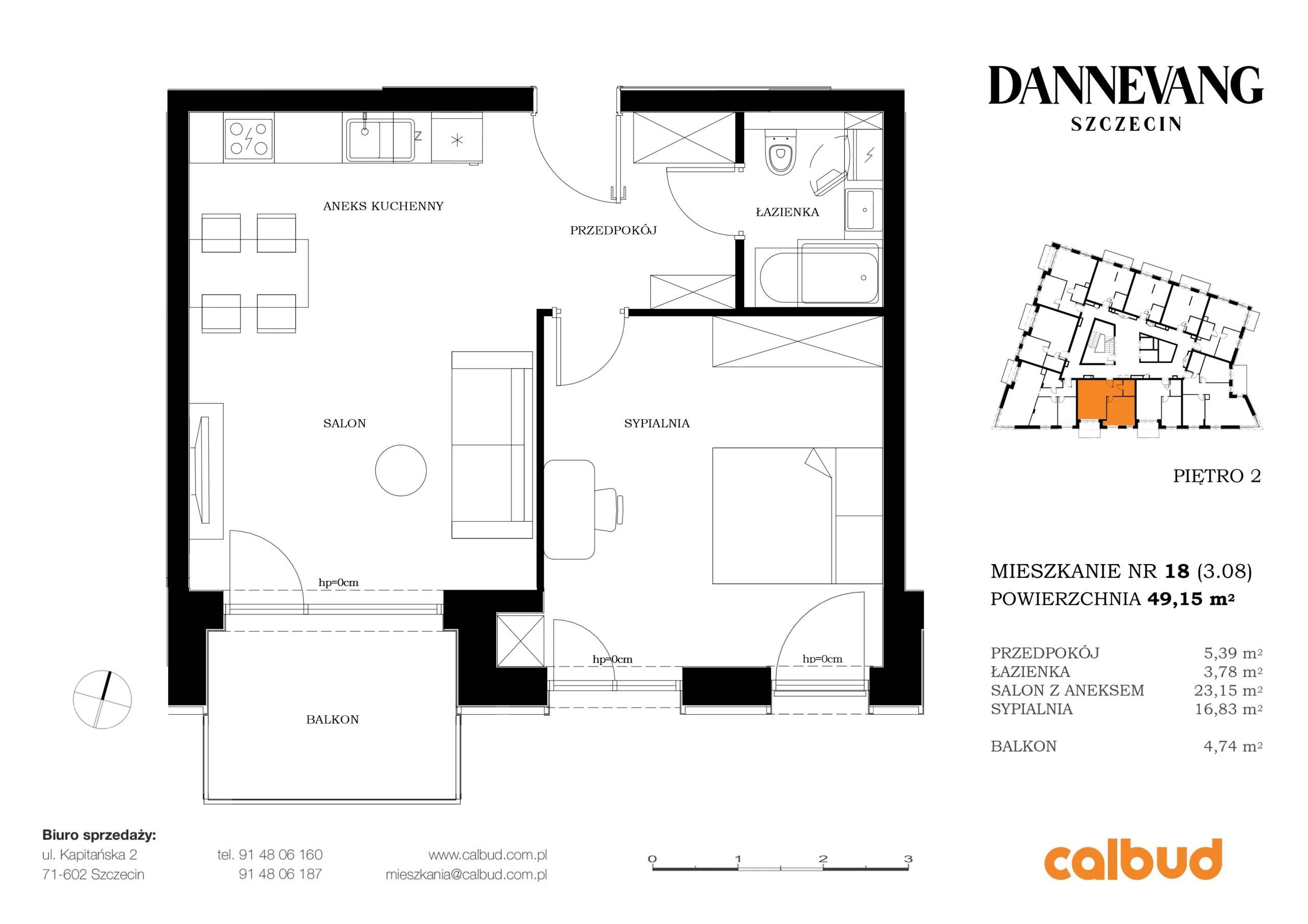 Dannevang – inwestycja Calbud - lokal 18