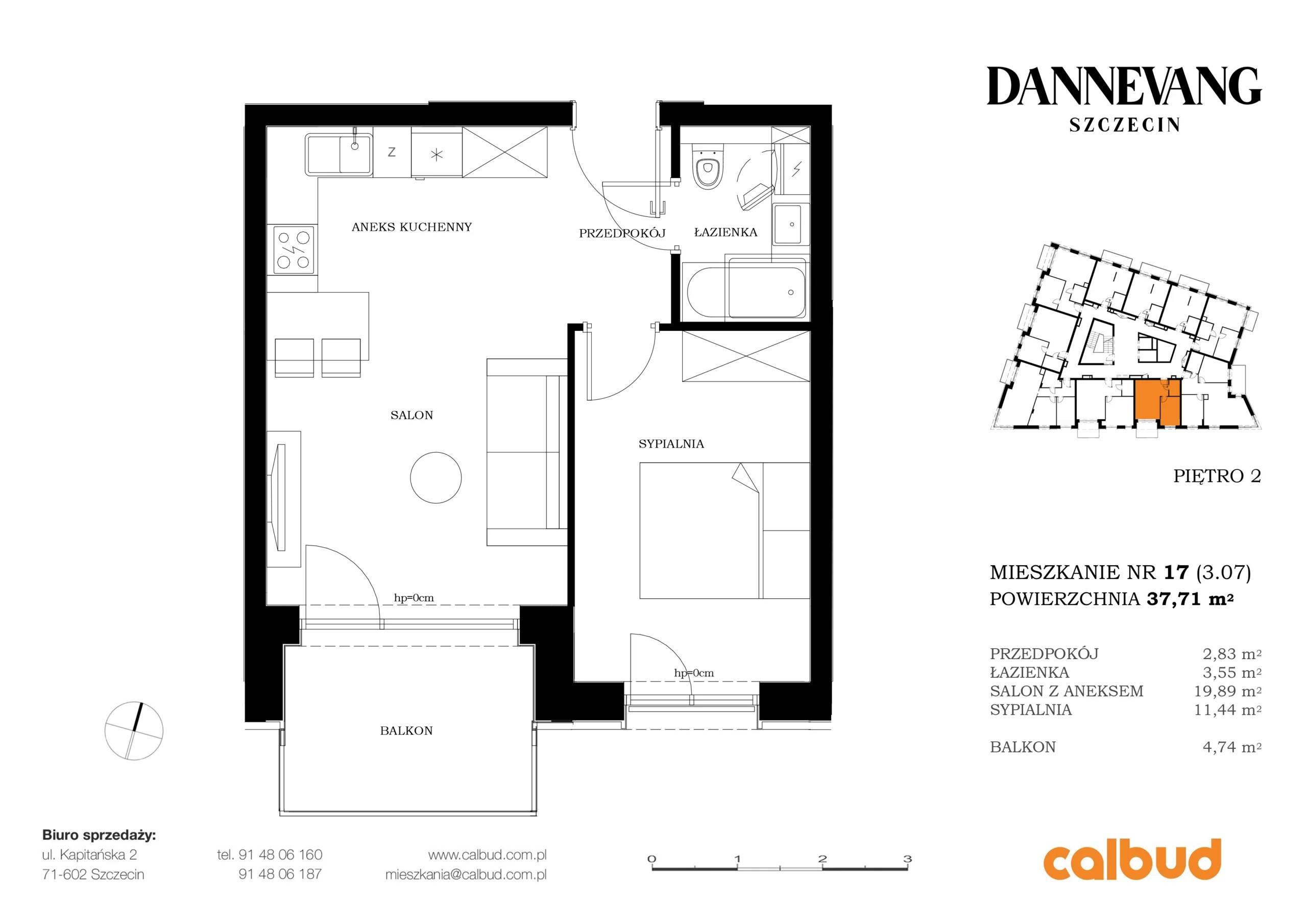 Dannevang – inwestycja Calbud - lokal 17