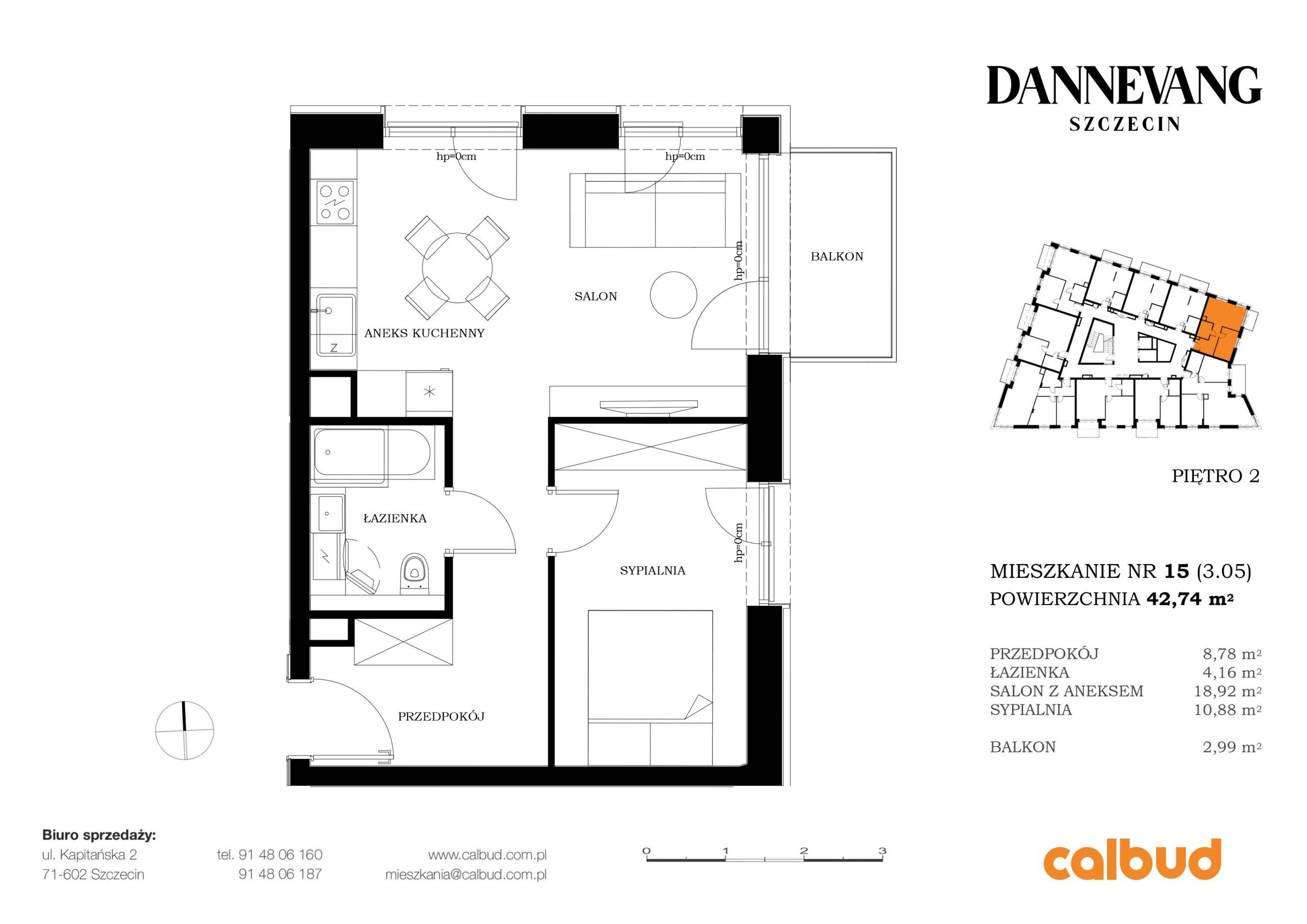 Dannevang – inwestycja Calbud - lokal 15