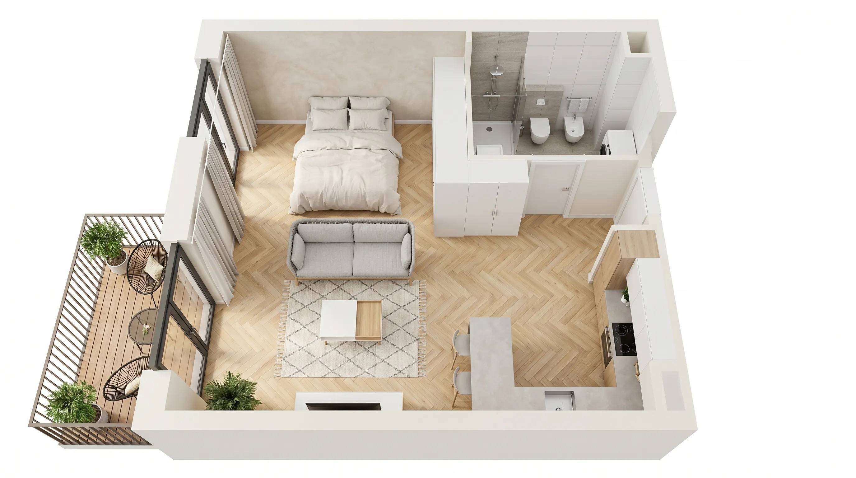 Centralna Vita – inwestycja Develia - lokal E.119, budynek Etap I