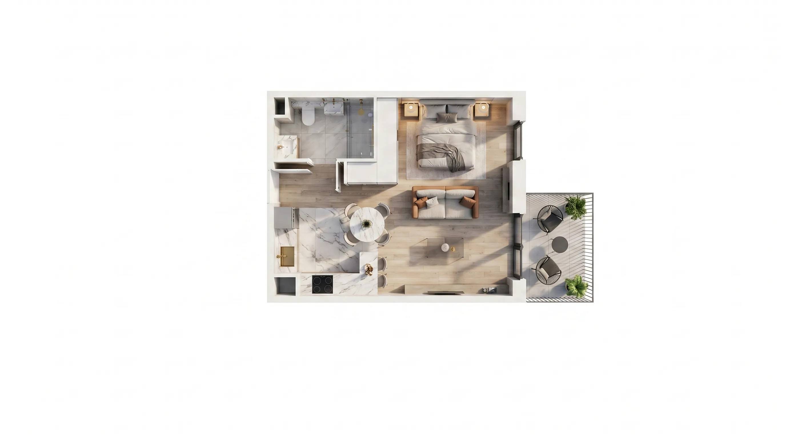 Centralna Vita – inwestycja Develia - lokal E.123, budynek Etap I