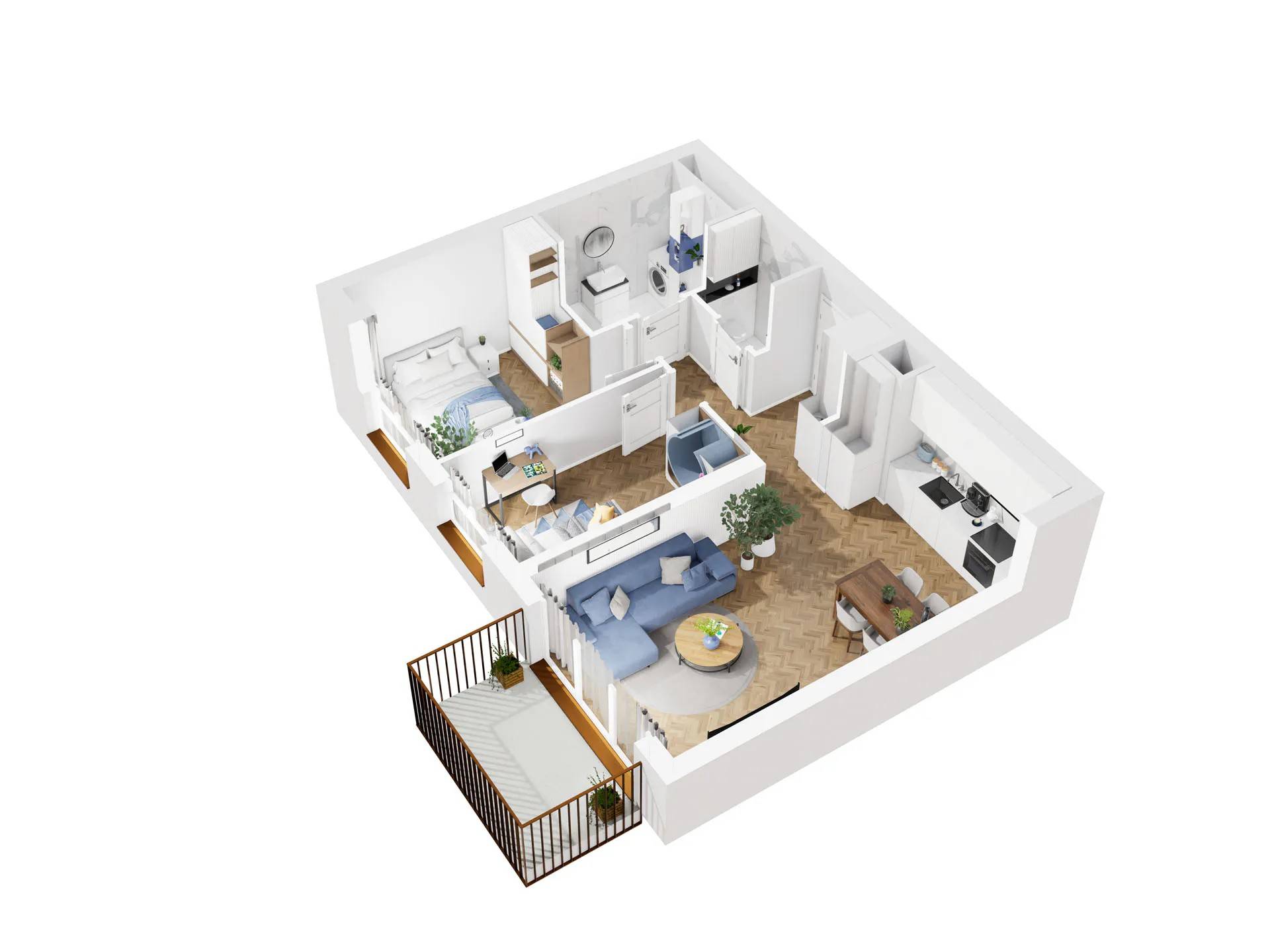 Centralna Vita – inwestycja Develia - lokal D.007, budynek Etap III