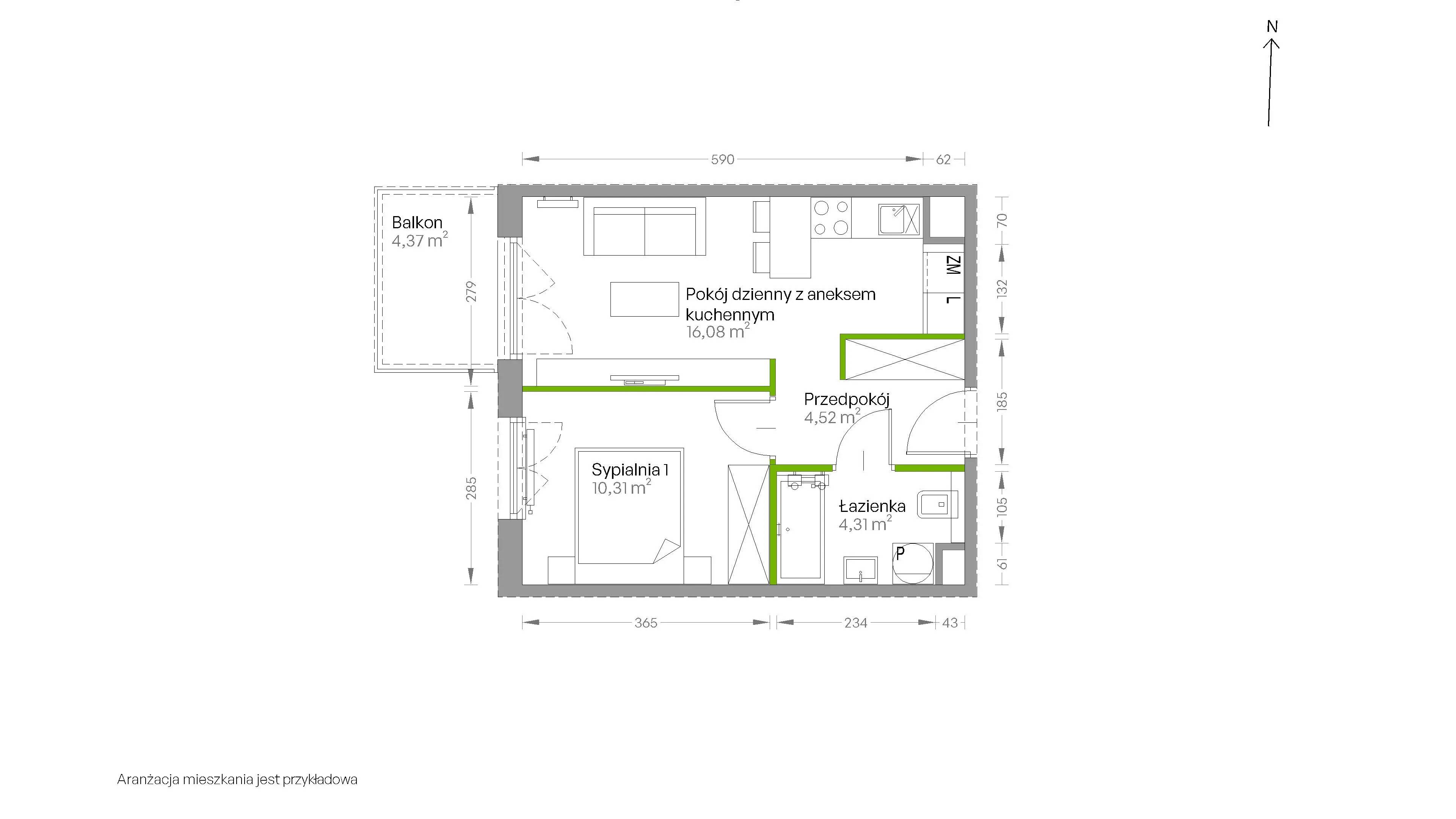 Centralna Vita – inwestycja Develia - lokal D.008, budynek Etap III