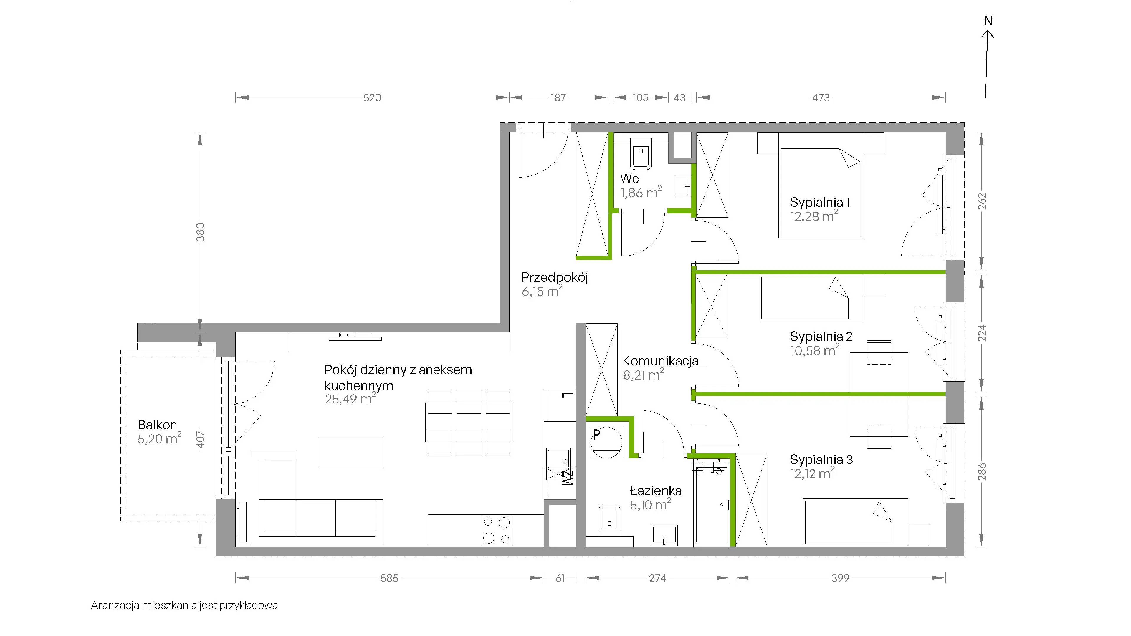 Centralna Vita – inwestycja Develia - lokal D.012, budynek Etap III