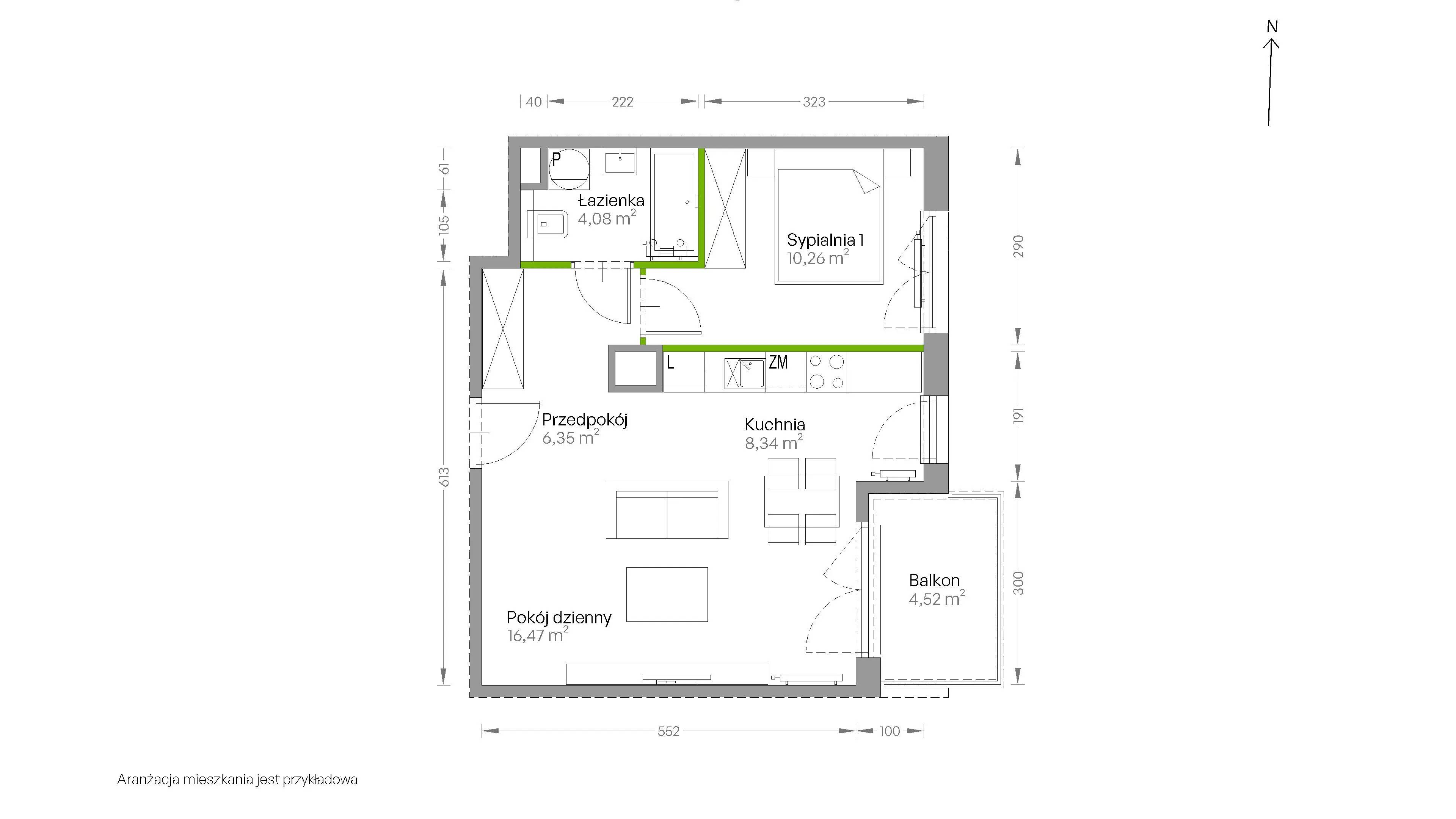 Centralna Vita – inwestycja Develia - lokal D.283, budynek Etap III