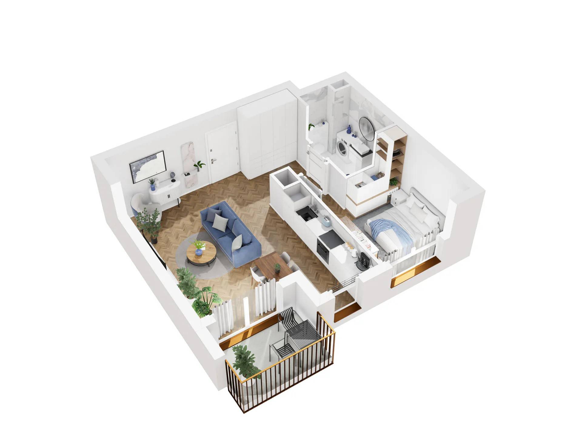 Centralna Vita – inwestycja Develia - lokal D.290, budynek Etap III