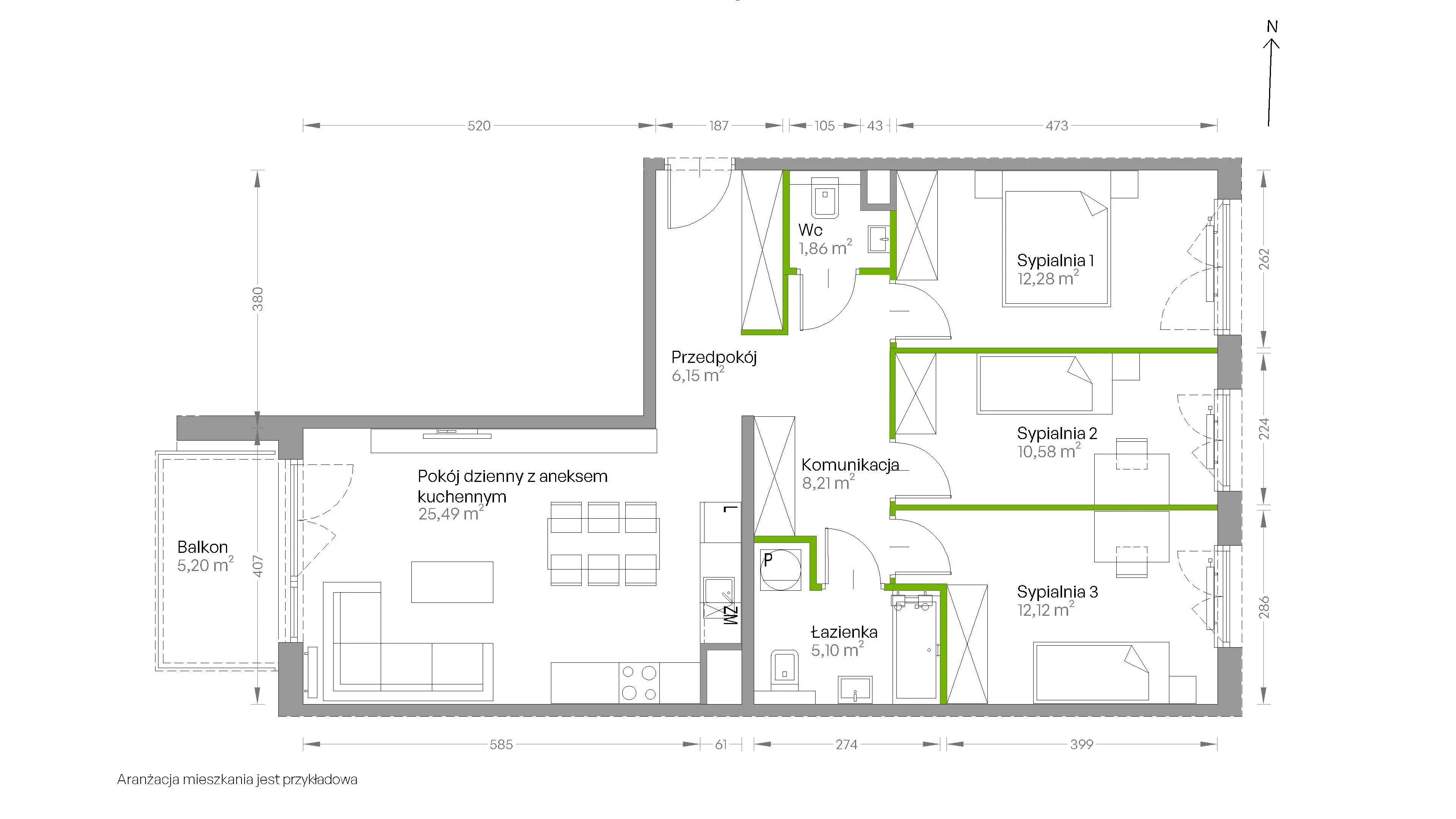 Centralna Vita – inwestycja Develia - lokal D.018, budynek Etap III