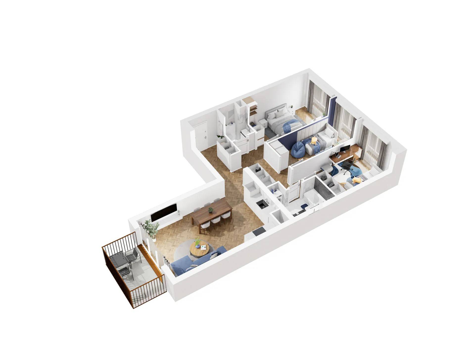 Centralna Vita – inwestycja Develia - lokal D.006, budynek Etap III