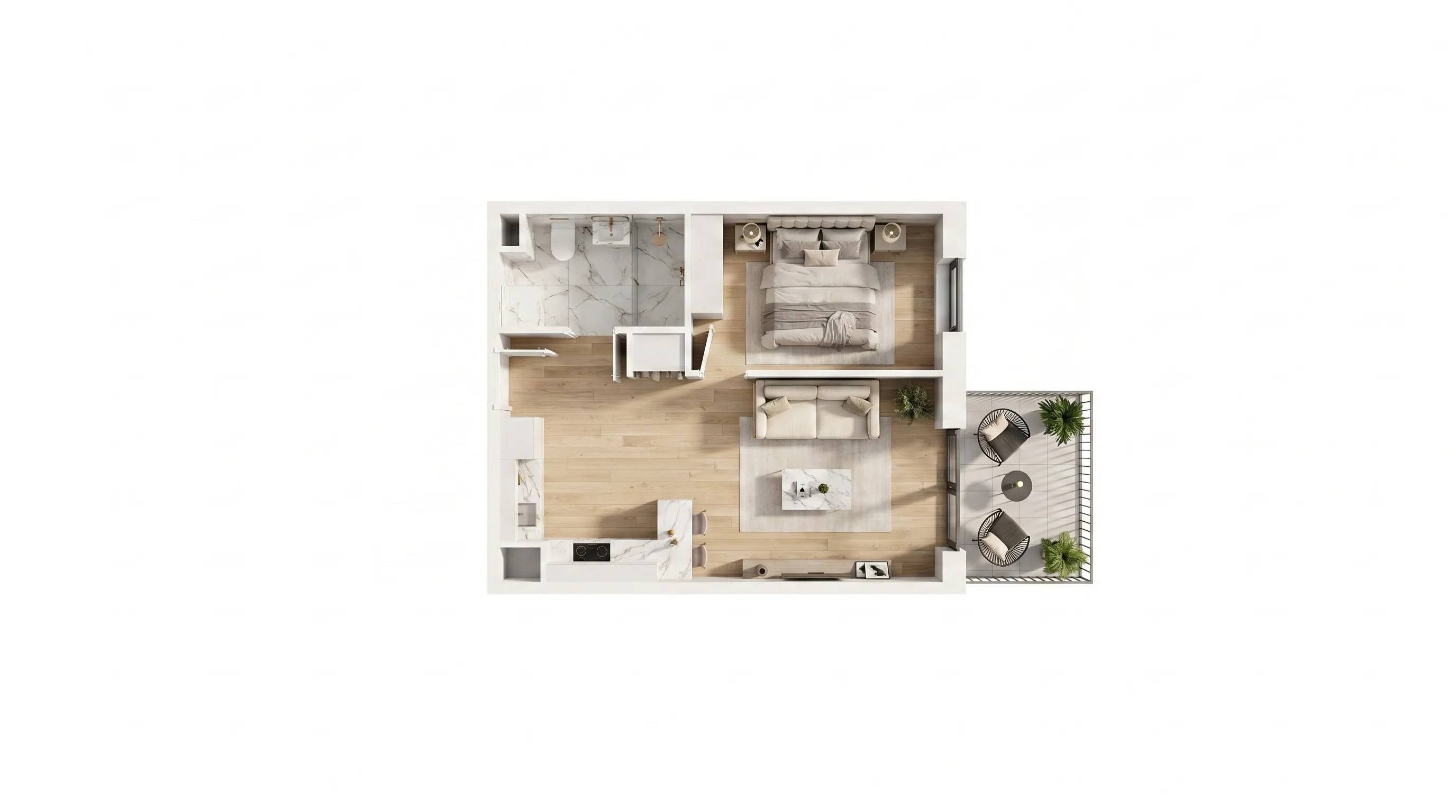 Centralna Vita – inwestycja Develia - lokal E.192, budynek Etap I