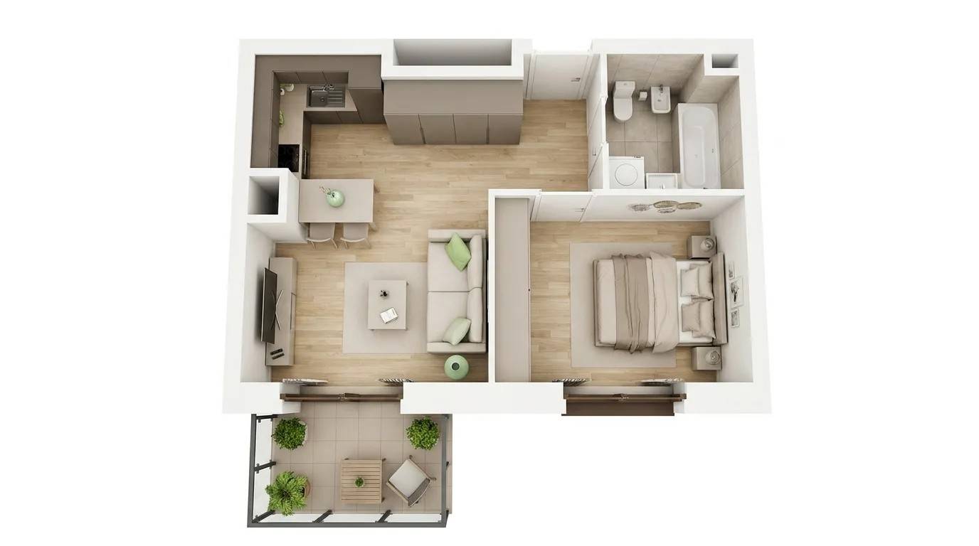 Ceglana Park – inwestycja Develia - lokal B6/A/11, budynek Etap IX