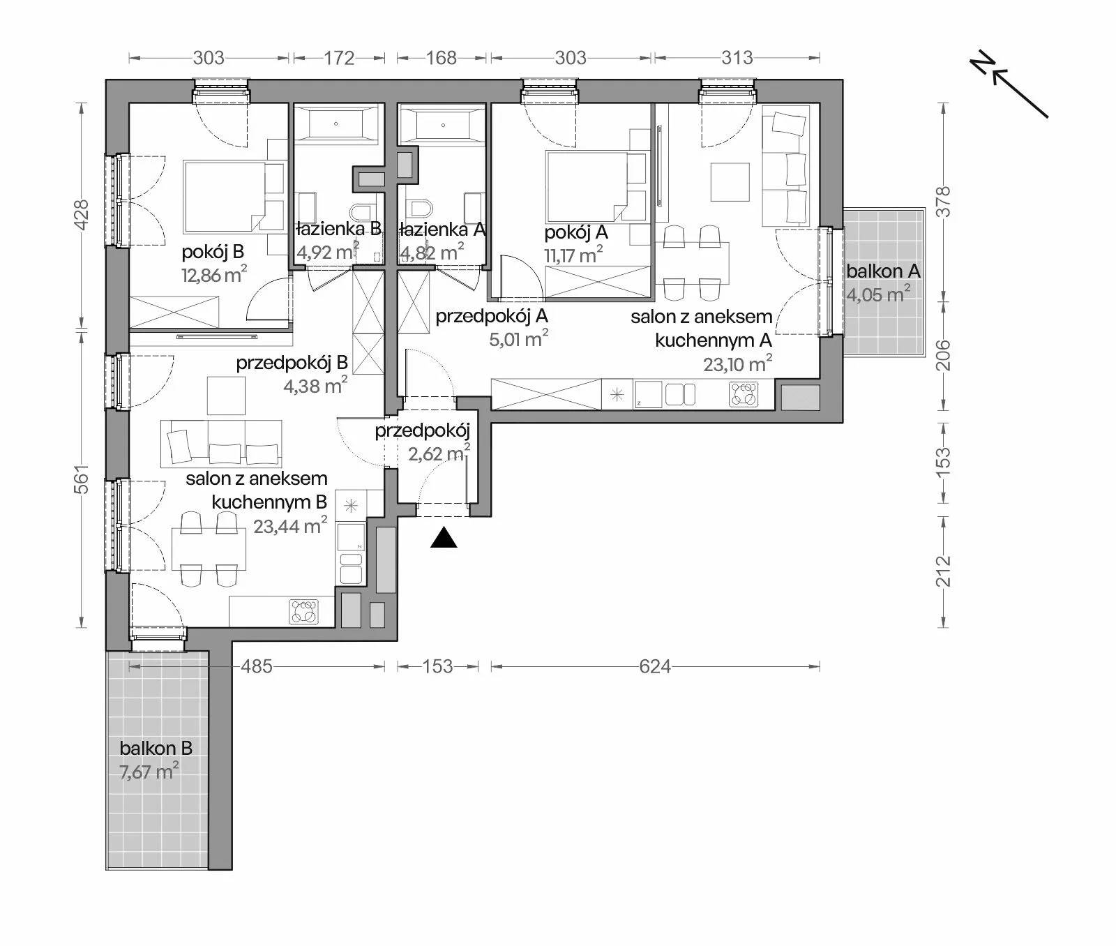Ceglana Park – inwestycja Develia - lokal B7/A/10, budynek Etap IX