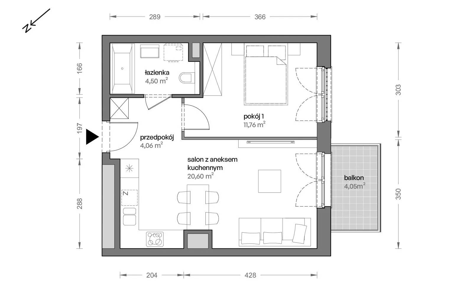 Ceglana Park – inwestycja Develia - lokal B4/A/13, budynek Etap VIII