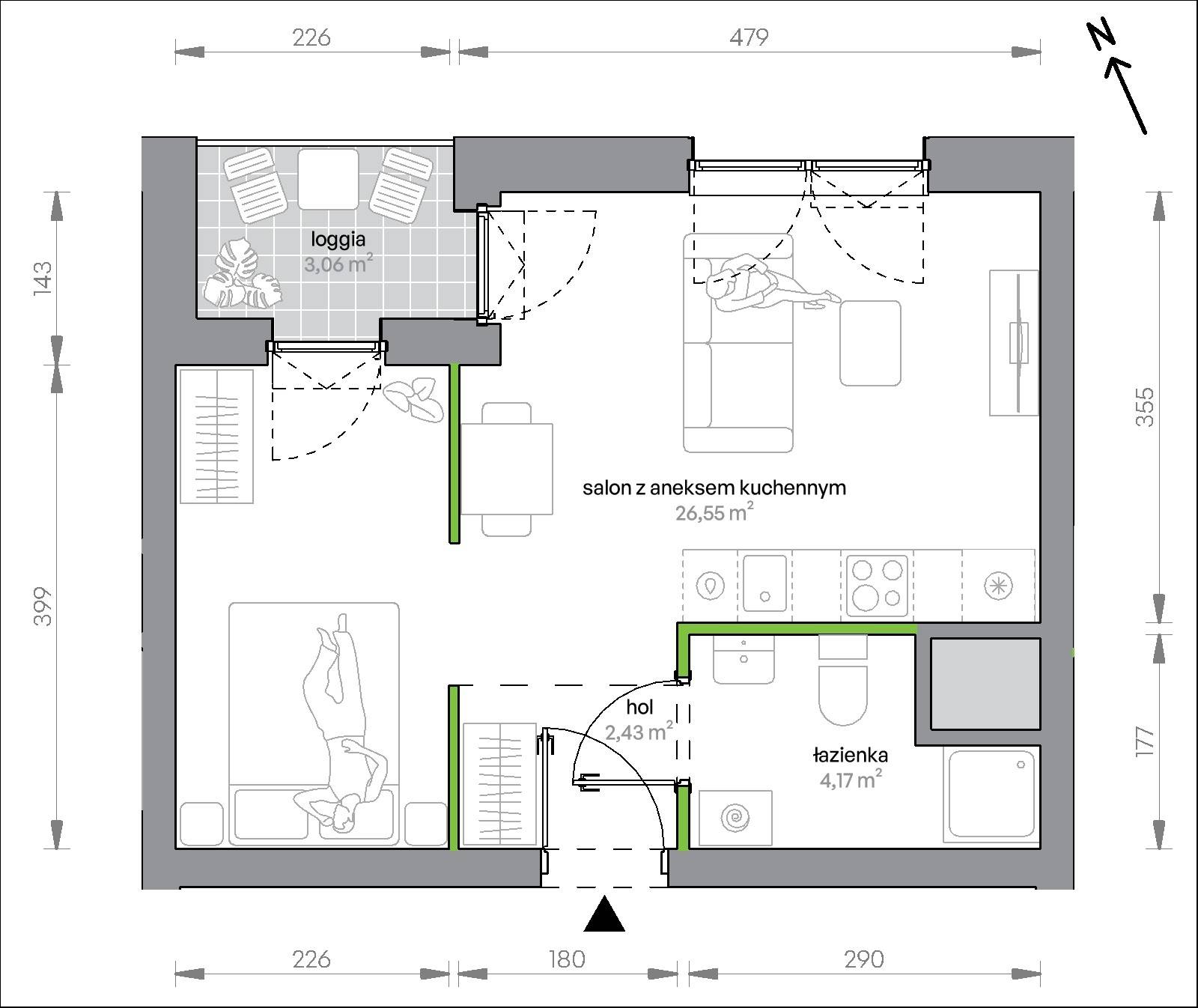 Morska Vita – inwestycja Develia - lokal 2.4.M10, budynek Etap II