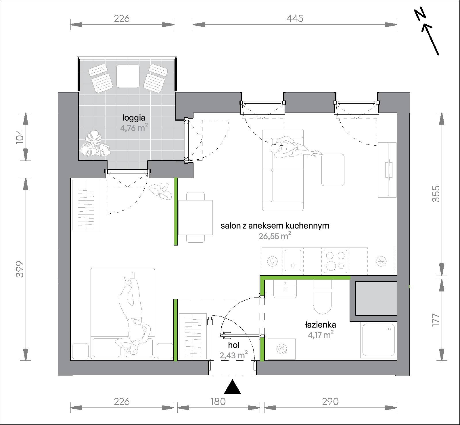 Morska Vita – inwestycja Develia - lokal 2.5.M10, budynek Etap II