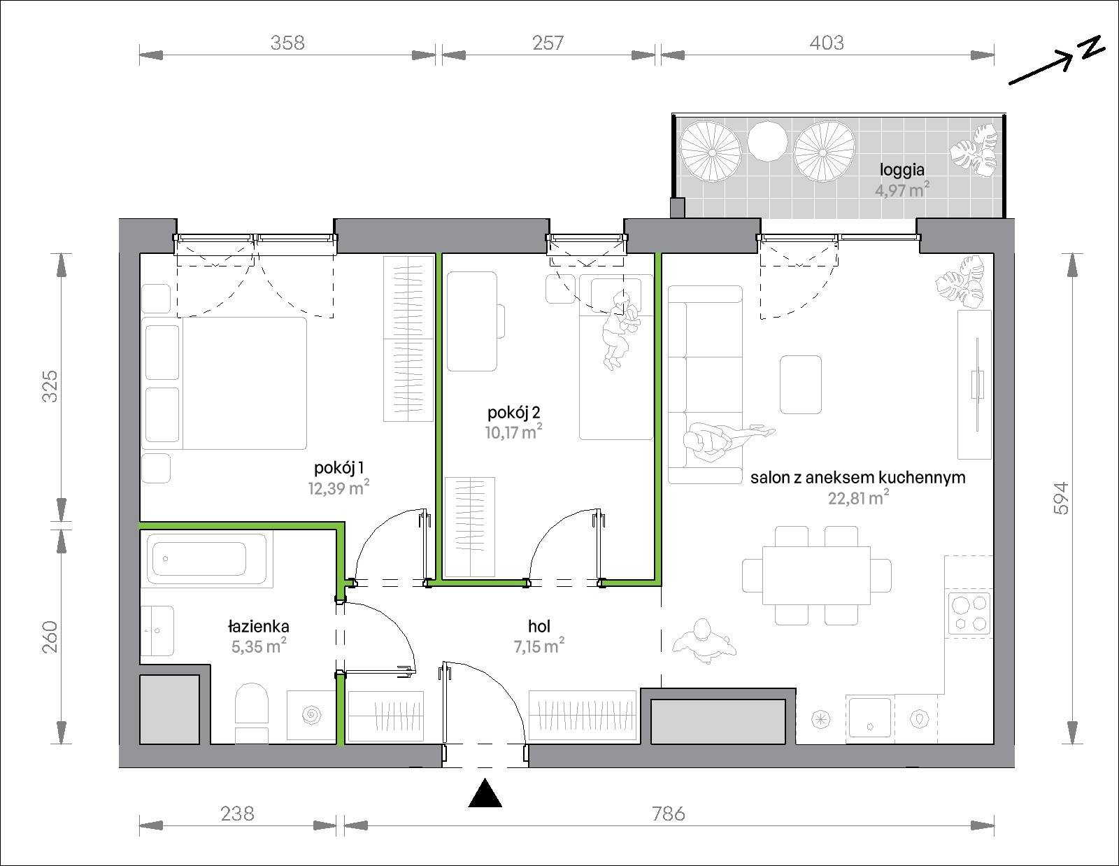 Morska Vita – inwestycja Develia - lokal 2.10.M06, budynek Etap II