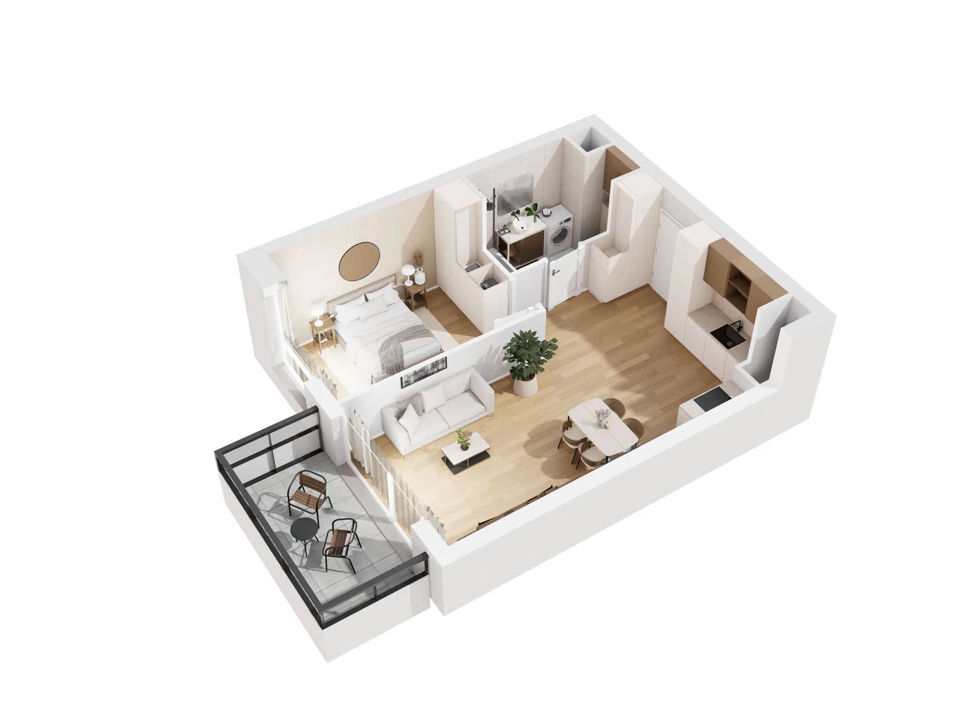Morska Vita – inwestycja Develia - lokal 1.02.M26, budynek Etap I