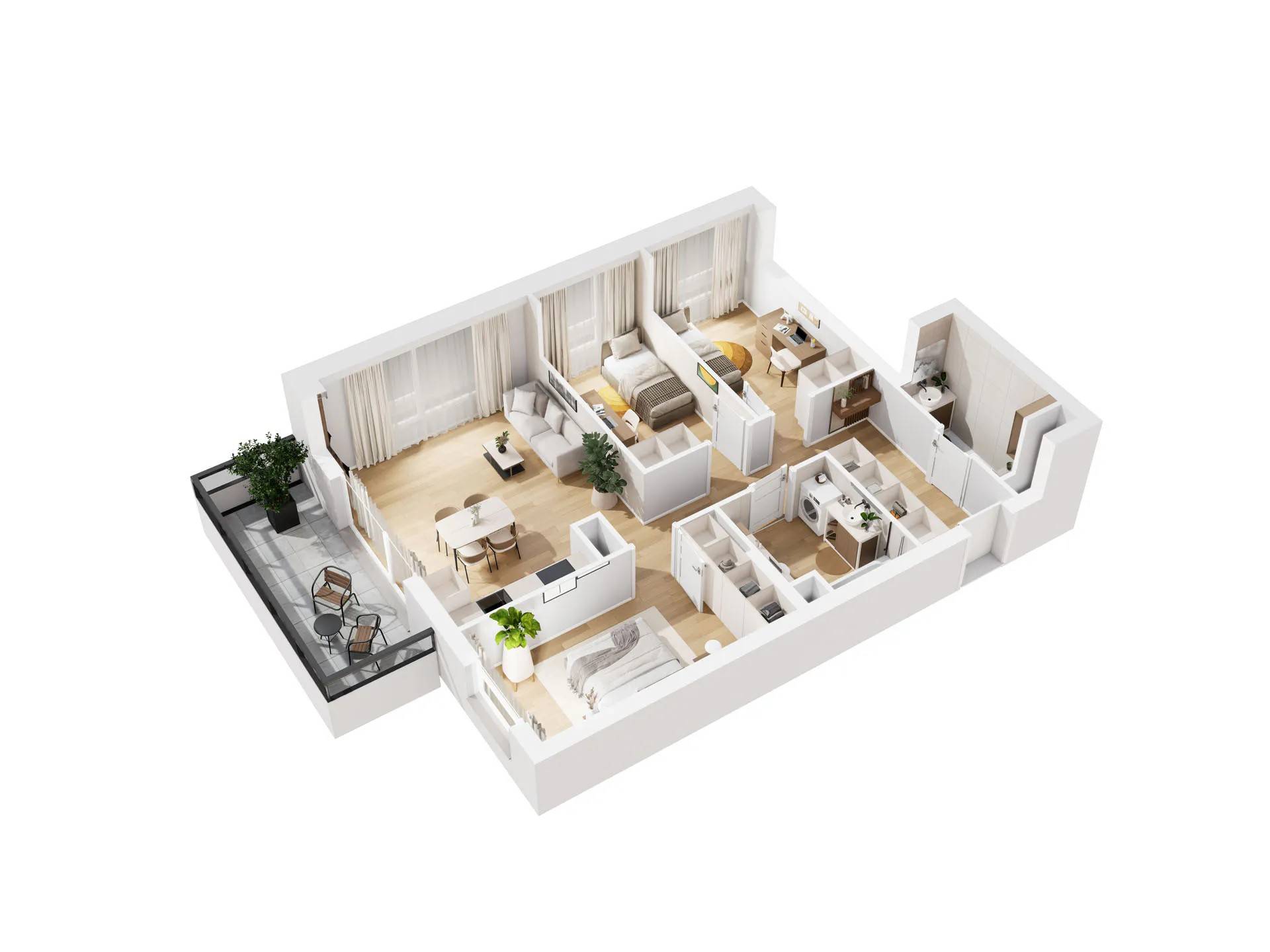 Morska Vita – inwestycja Develia - lokal 1.04.M45, budynek Etap I