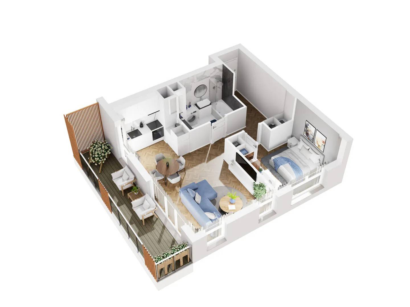 Żywiecka Vita – inwestycja Develia - lokal B.6.4, budynek Etap I
