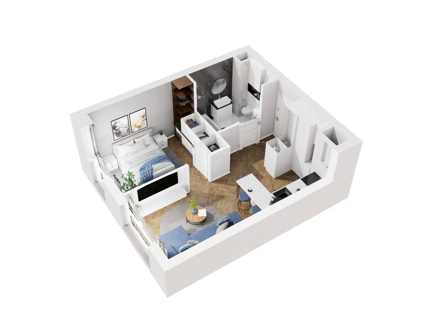 Żywiecka Vita – inwestycja Develia - lokal A.3.3, budynek Etap I