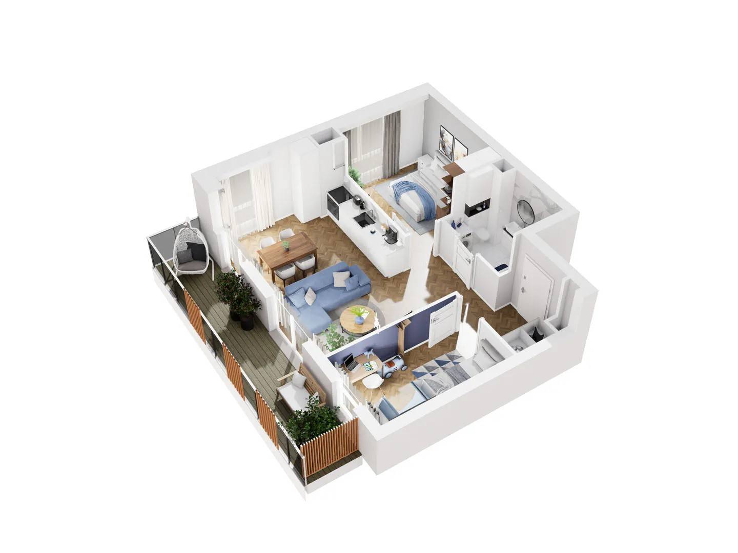 Żywiecka Vita – inwestycja Develia - lokal B.3.5, budynek Etap I