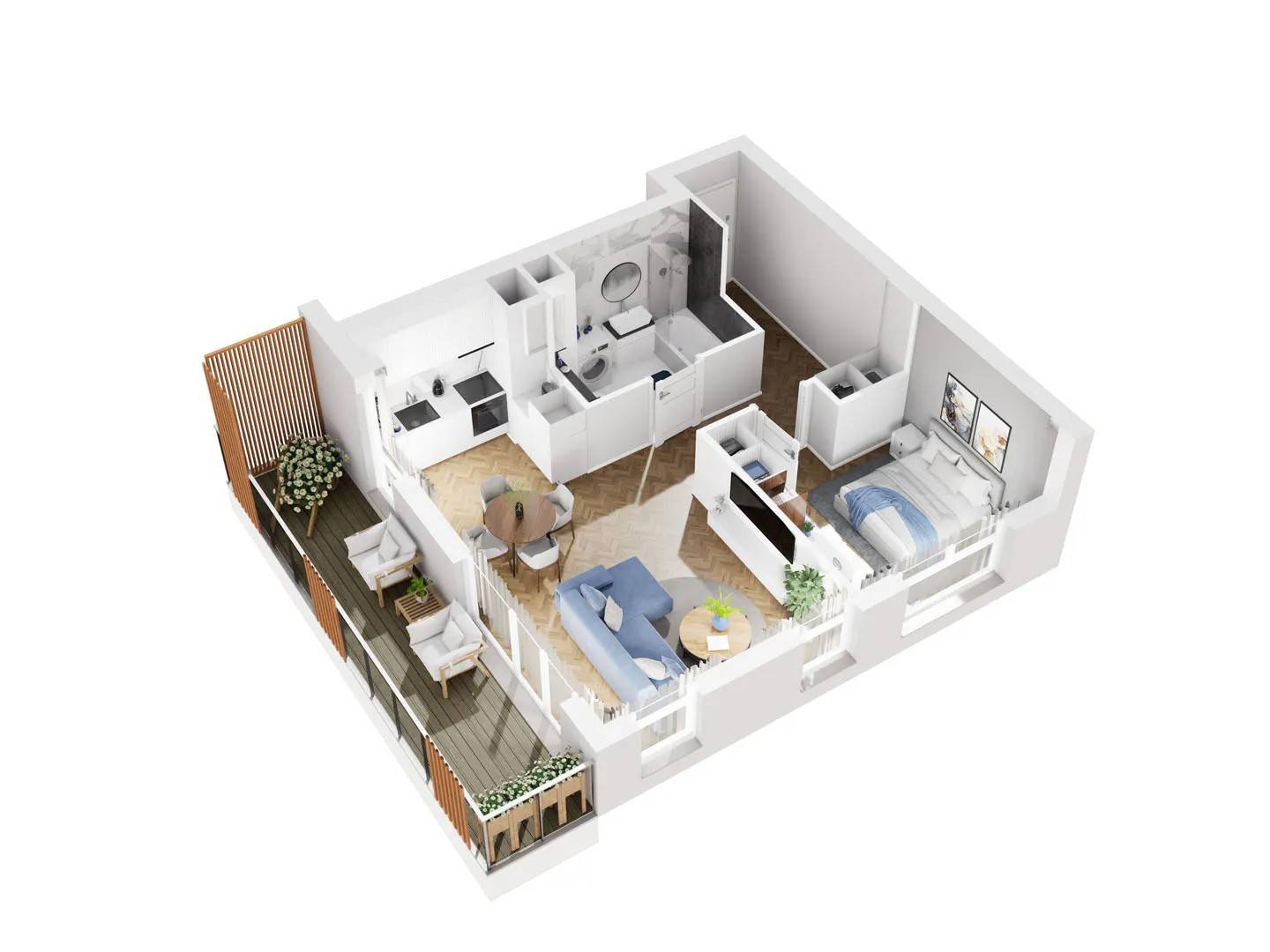 Żywiecka Vita – inwestycja Develia - lokal B.4.4, budynek Etap I