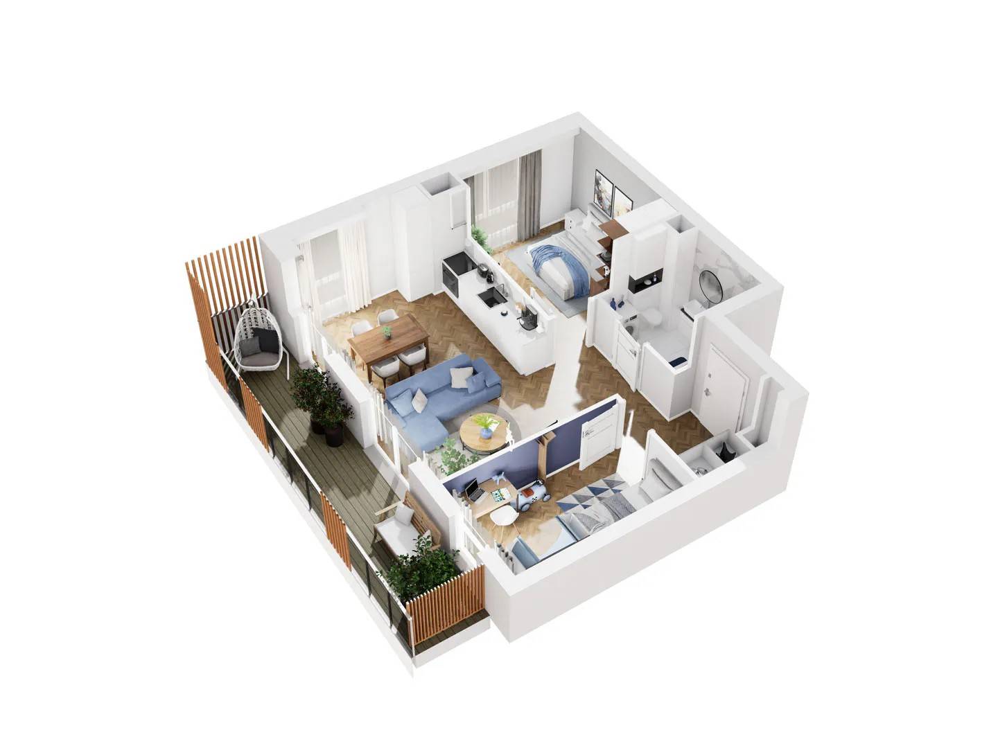 Żywiecka Vita – inwestycja Develia - lokal B.4.5, budynek Etap I
