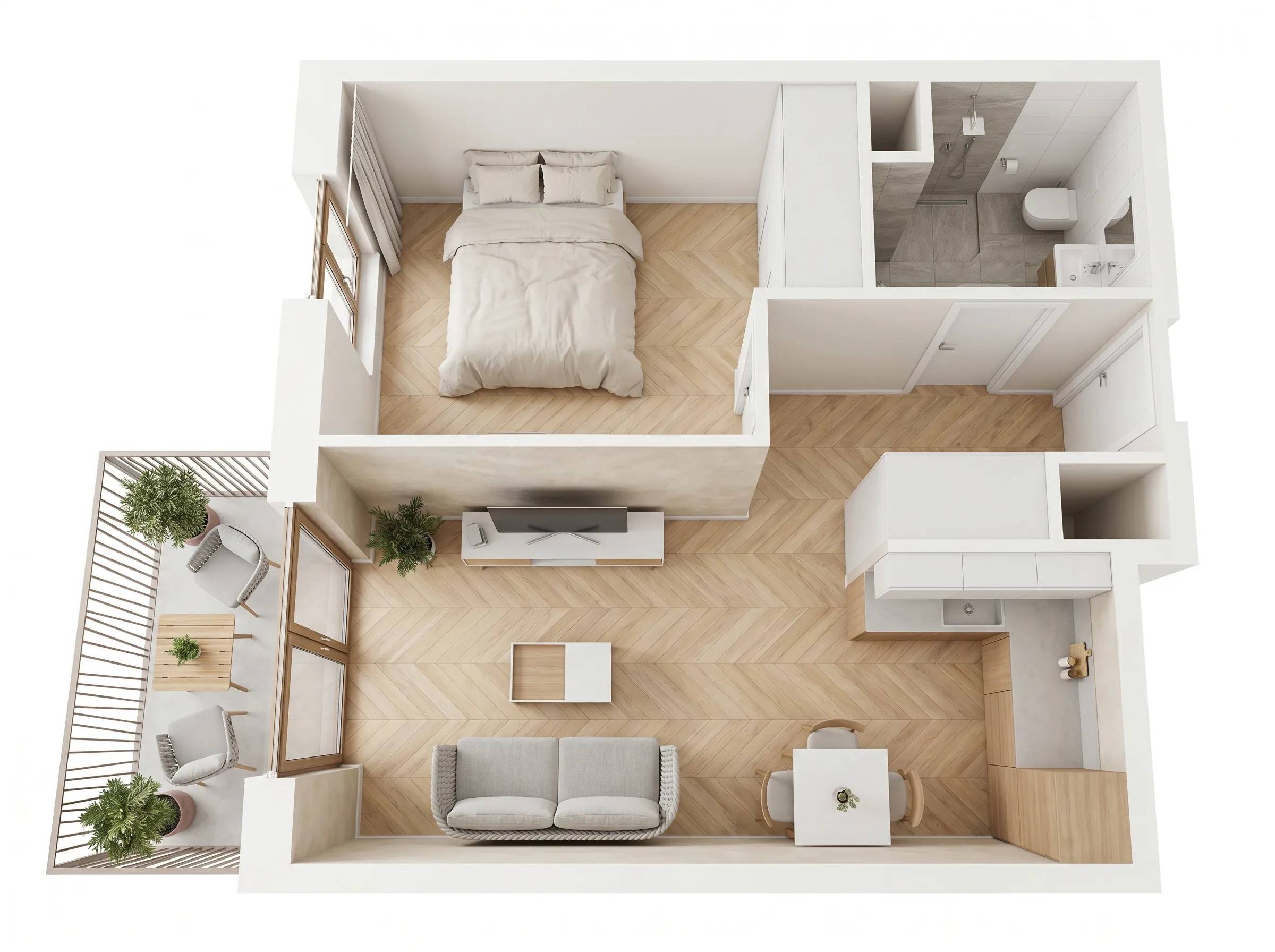 Viva Cité – inwestycja Develia - lokal BE0303, budynek Etap I