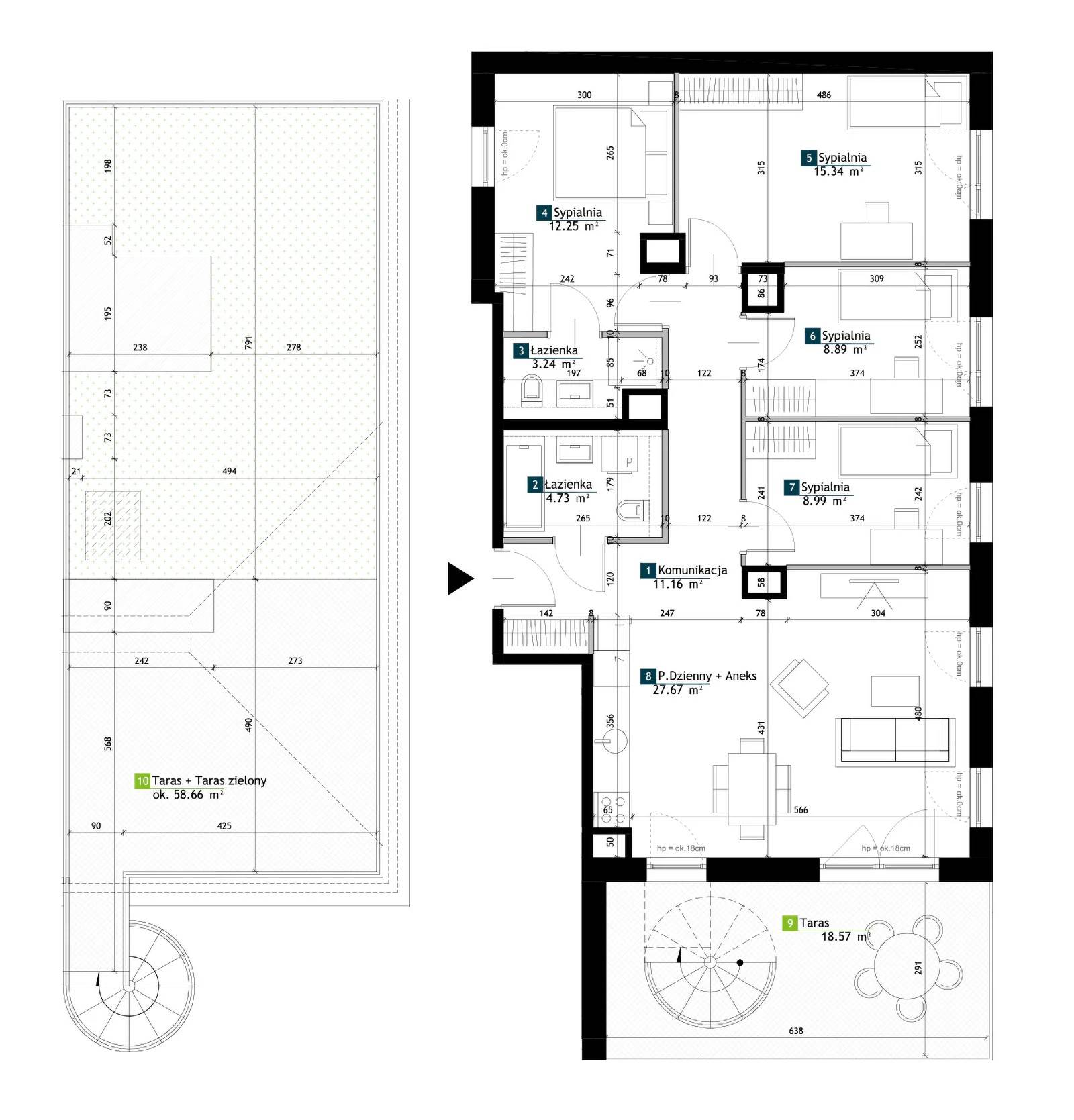 Viva Cité – inwestycja Develia - lokal BG0301, budynek Etap I