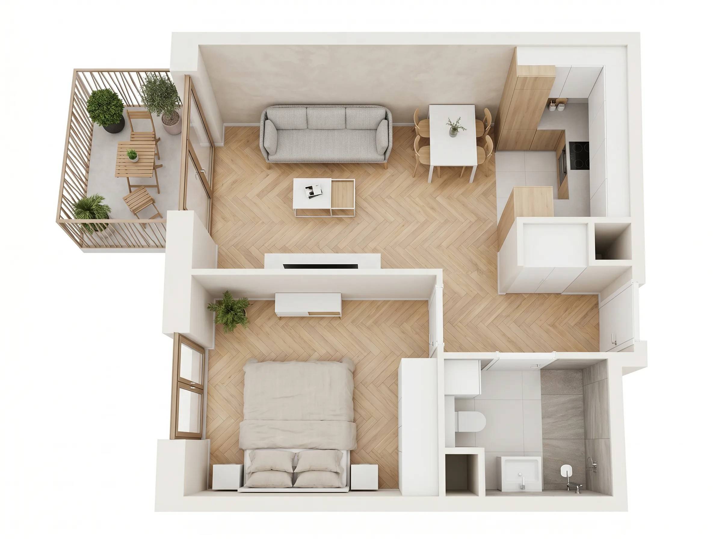 Viva Cité – inwestycja Develia - lokal AA0207, budynek Etap II