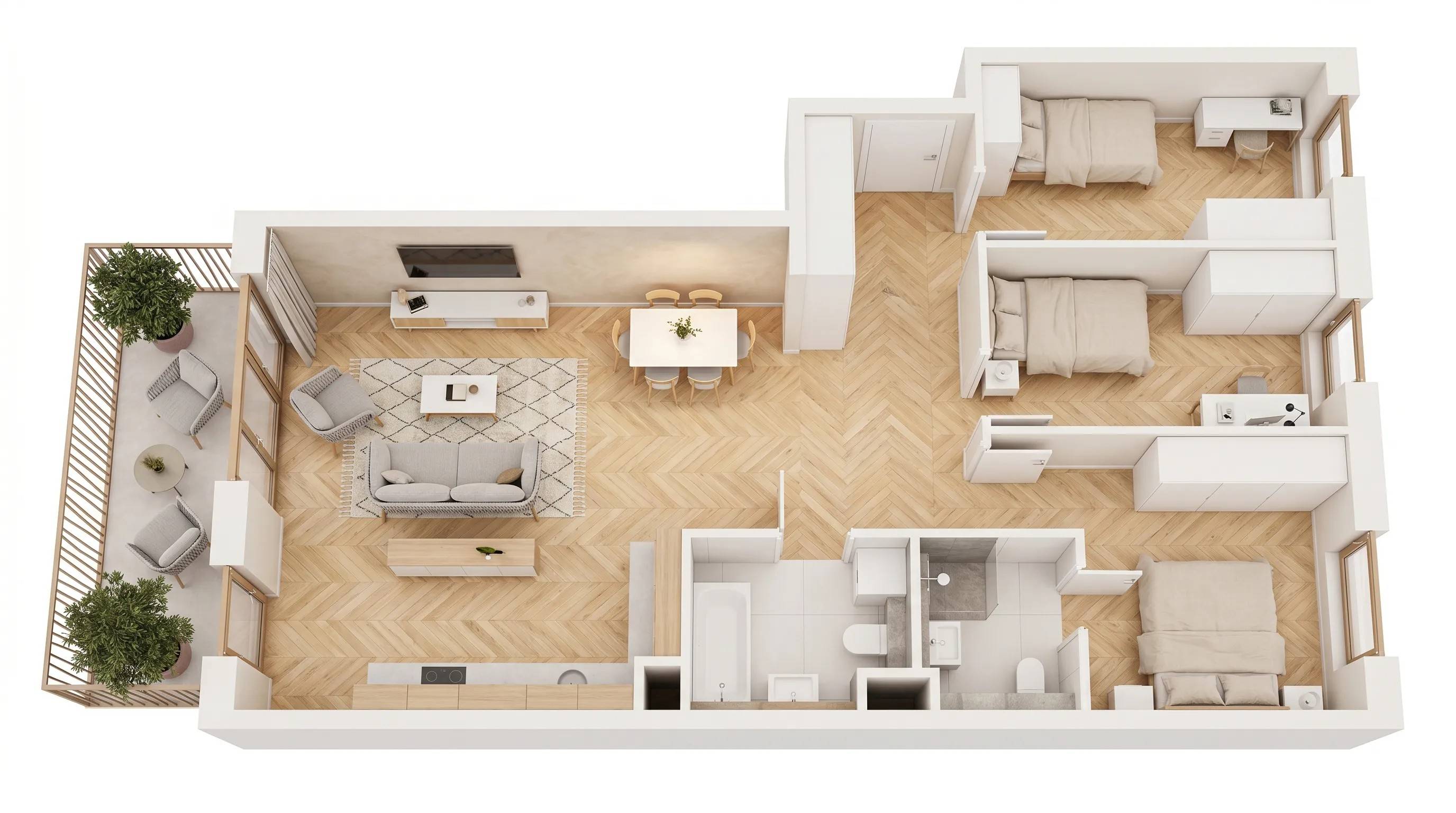 Viva Cité – inwestycja Develia - lokal AC0201, budynek Etap II