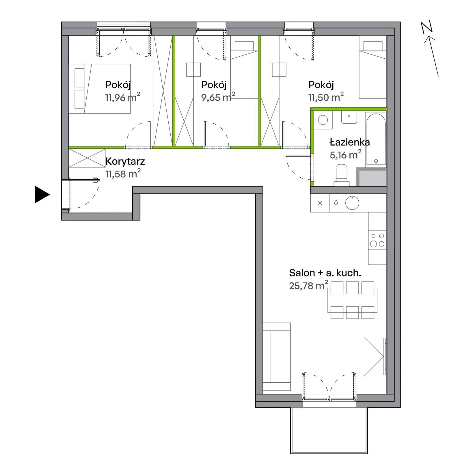 WUWA Vita – inwestycja Develia - lokal B.01.05.02, budynek Etap I